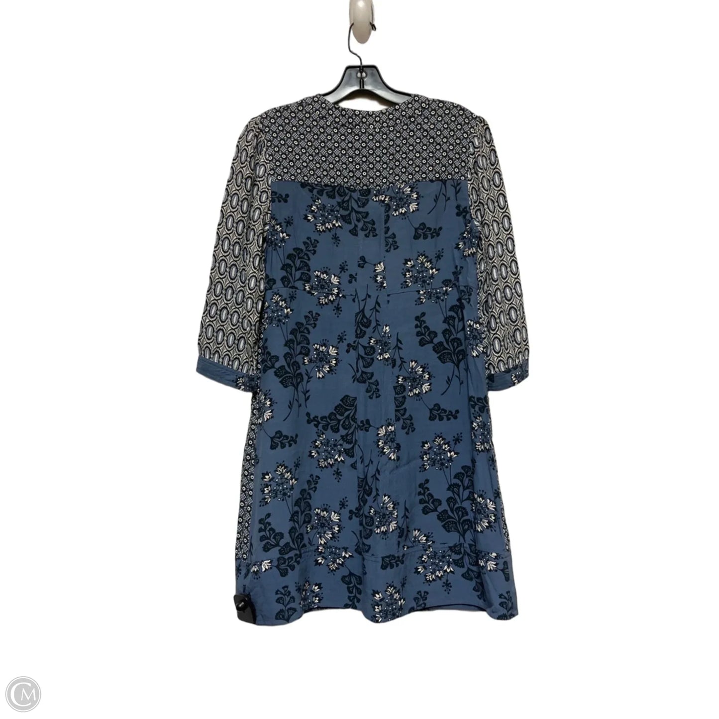 Dress Casual Short By Boden In Blue & White, Size: M