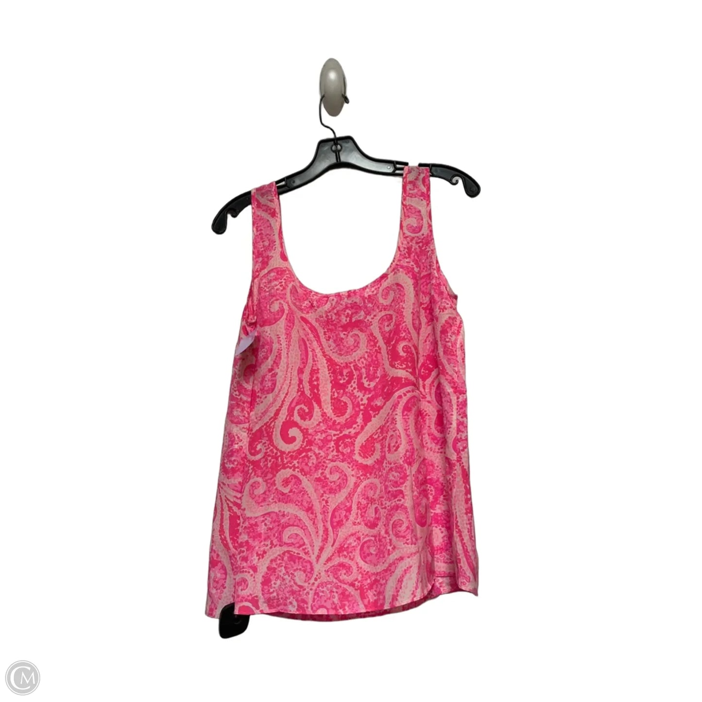 Top Sleeveless Designer By Lilly Pulitzer In Pink, Size: Xs