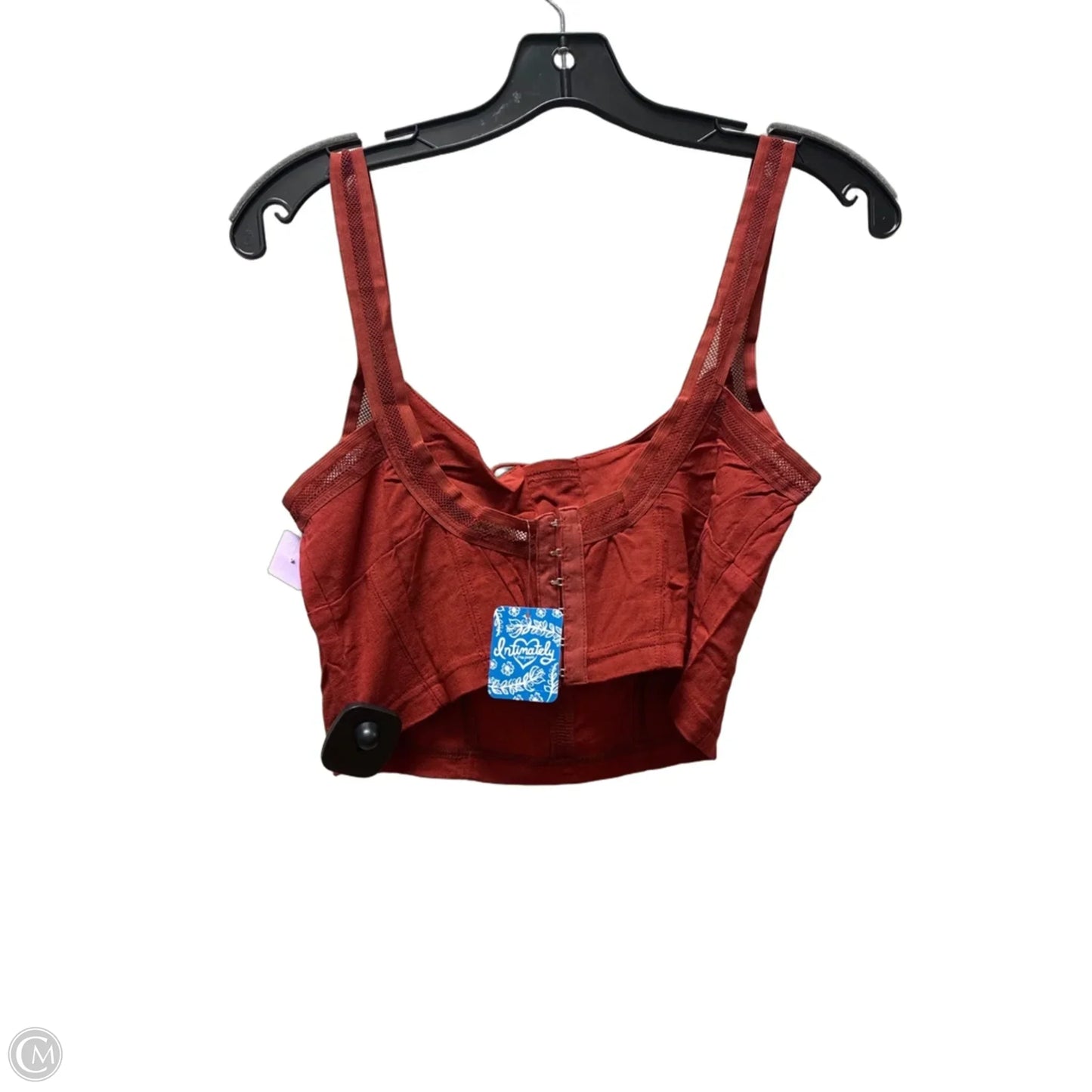 Top Sleeveless By Free People In Orange, Size: M