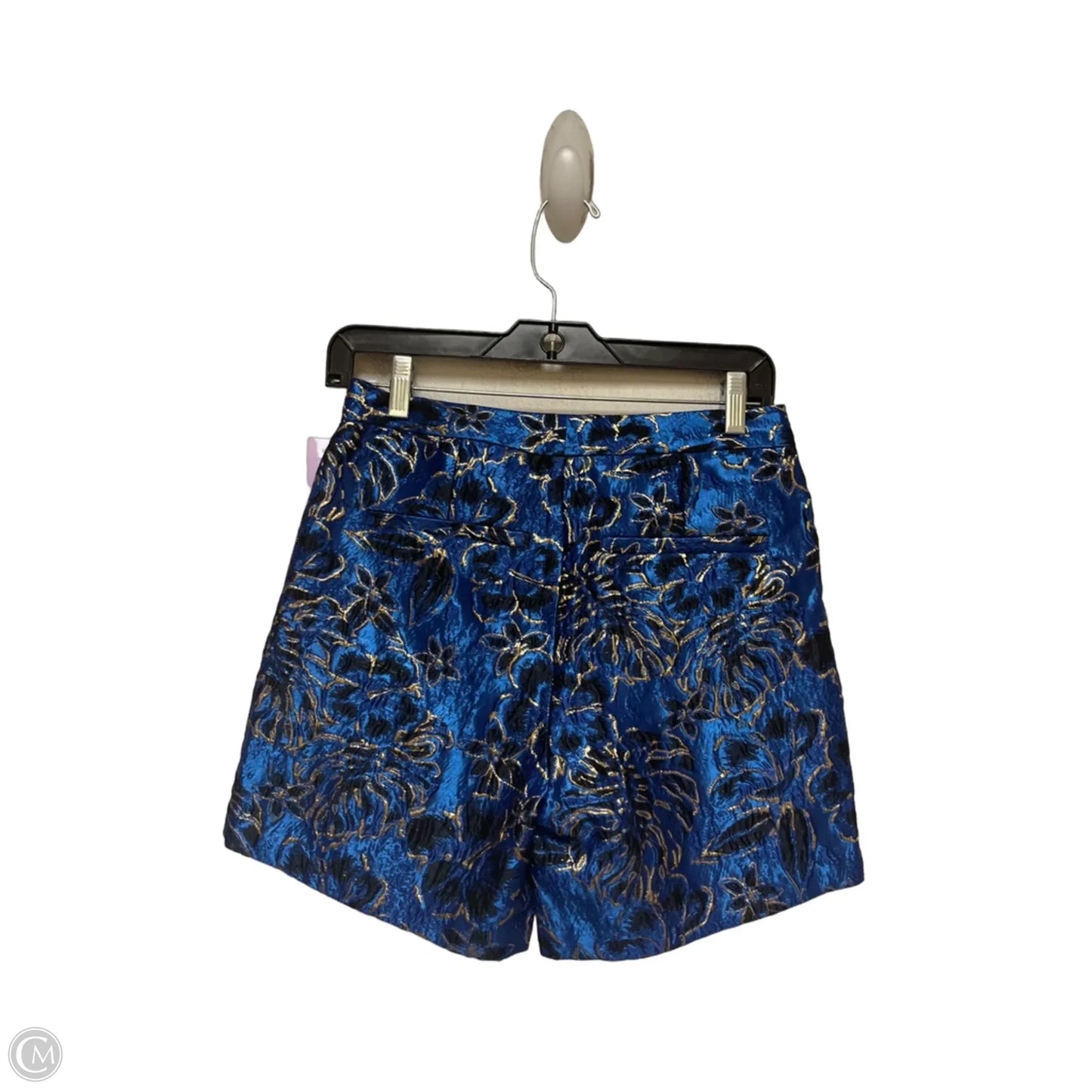 Shorts Designer By Lilly Pulitzer In Black & Blue, Size: 0