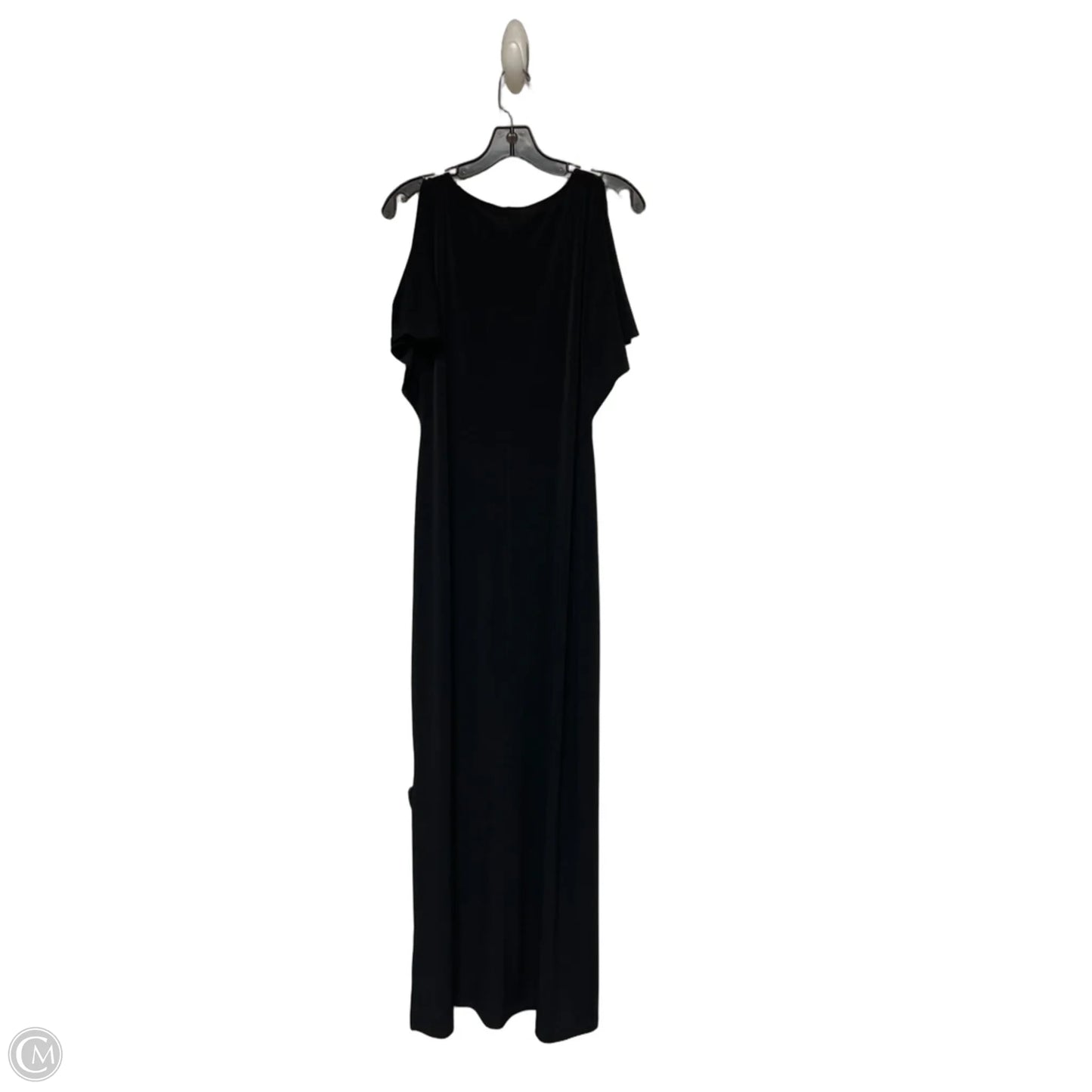 Dress Casual Maxi By Chicos In Black, Size: S