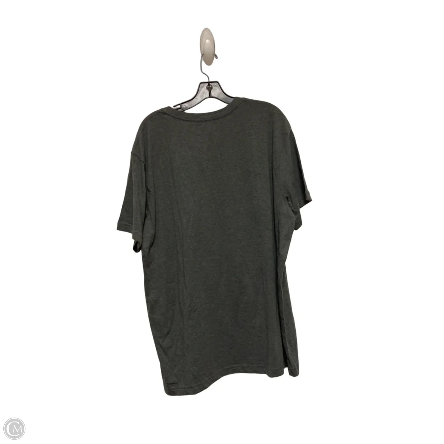Top Short Sleeve Basic By Disney Store In Black & Grey, Size: Xlarge