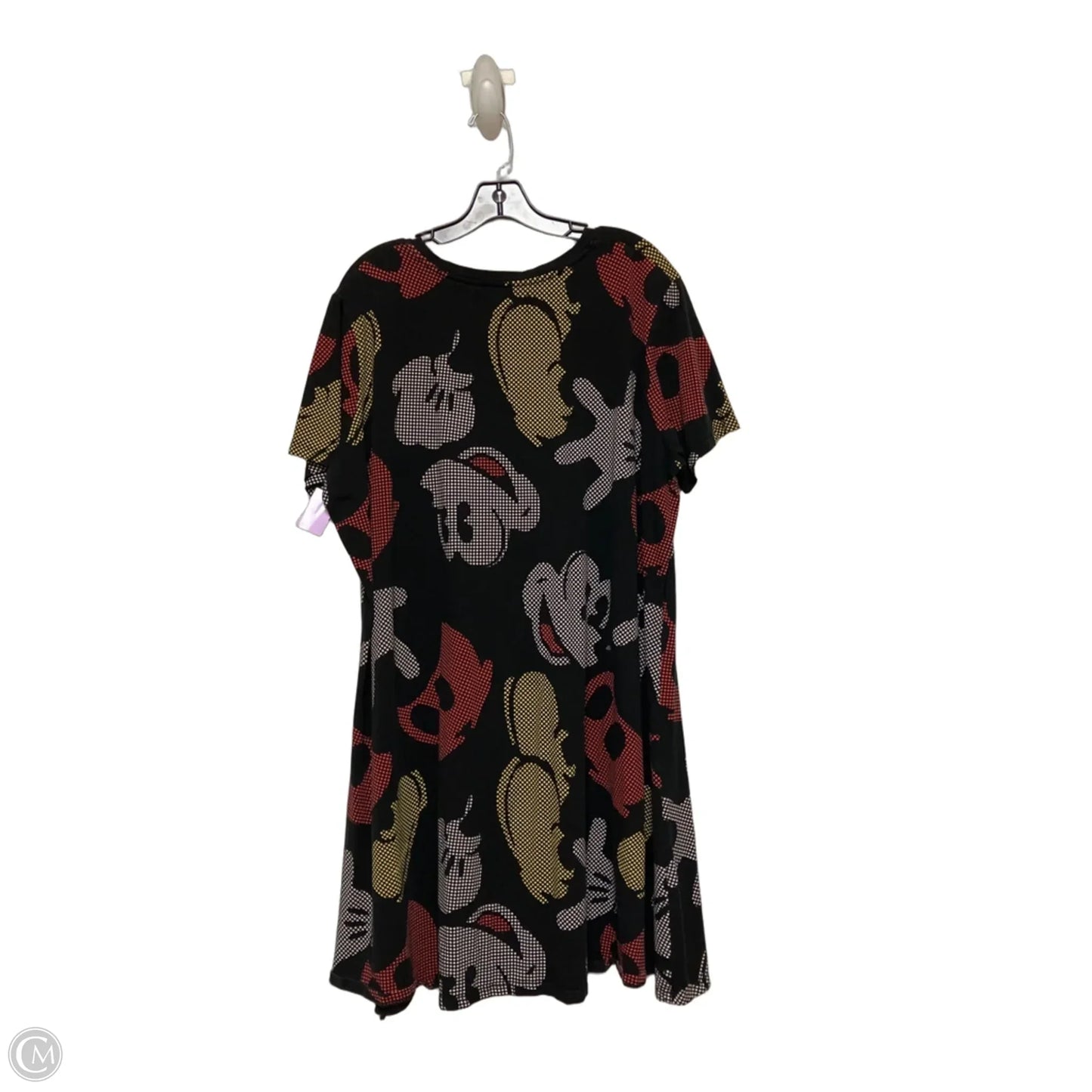 Dress Casual Short By Disney Store In Black & Red, Size: L