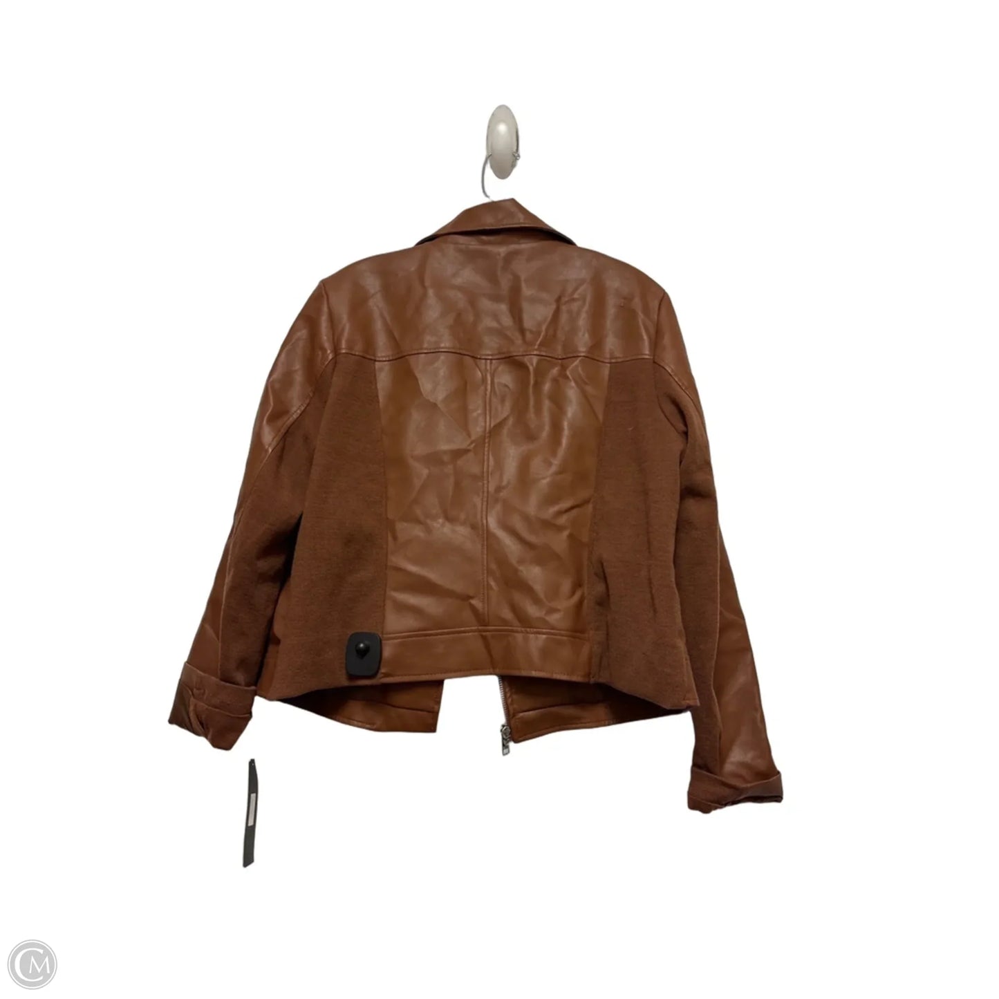 Jacket Moto By Marc New York In Brown, Size: Xl