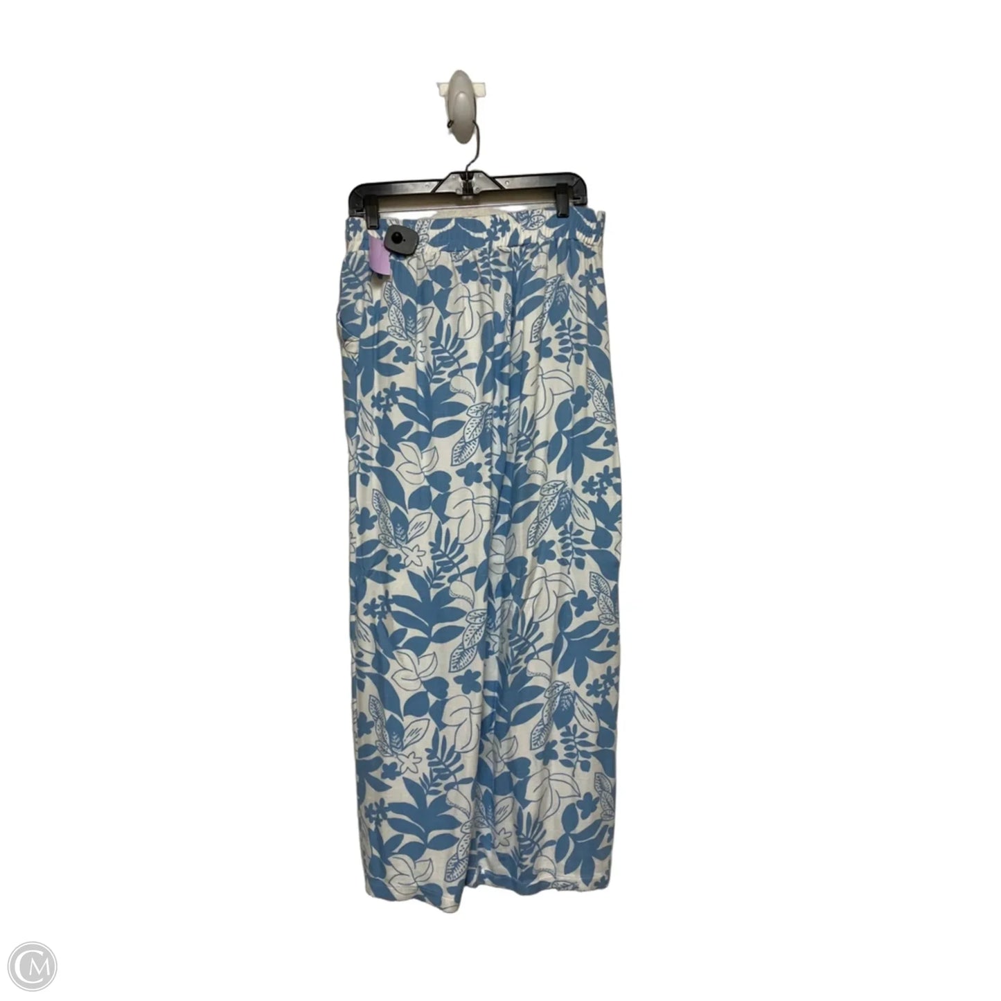 Pants Wide Leg By Sienna Sky In Blue & White, Size: 16