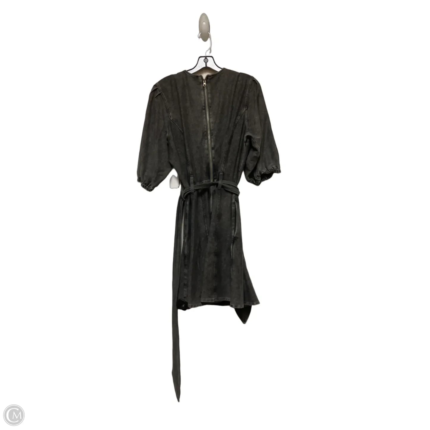 Dress Casual Short By Kittenish In Black Denim, Size: Xxl
