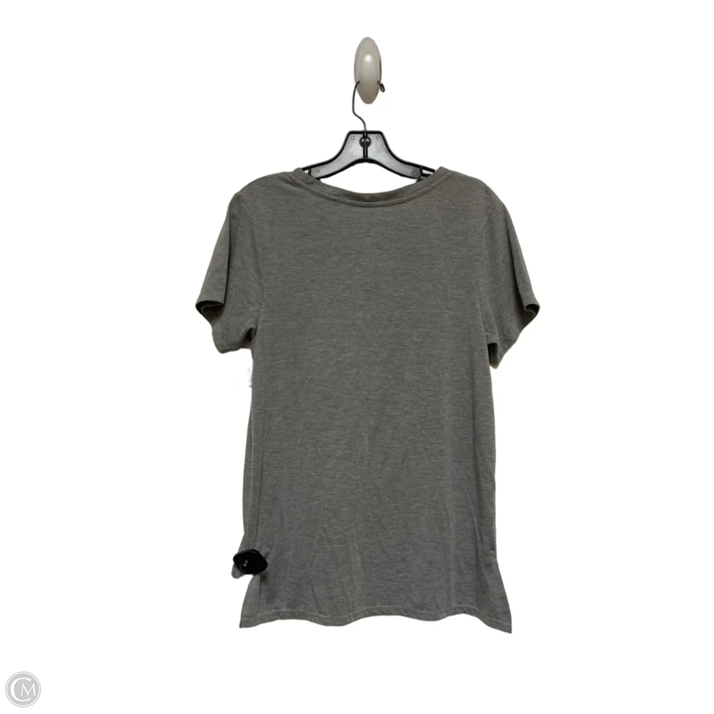 Top Short Sleeve Basic By Disney Store In Grey & Red, Size: S