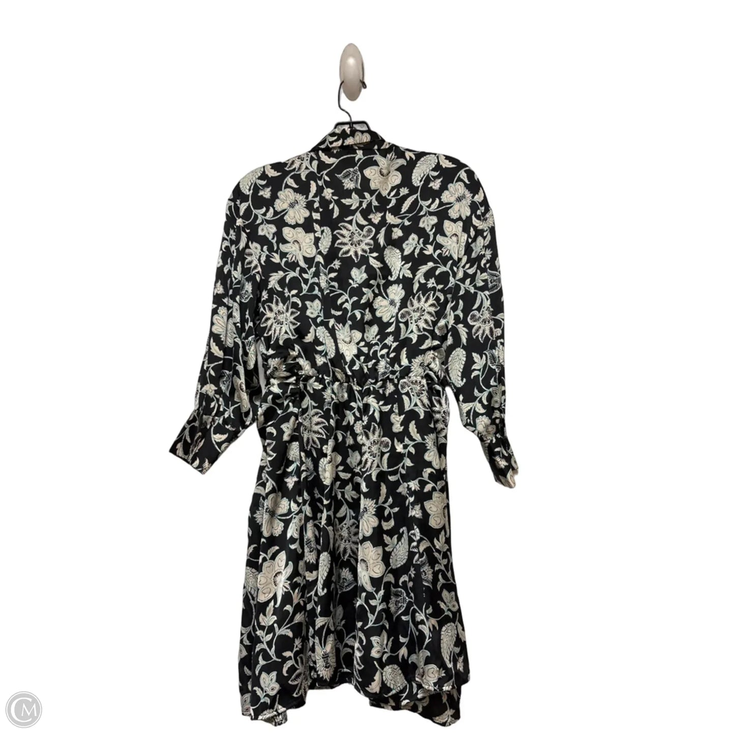 Dress Casual Short By Zara In Black & Tan, Size: M