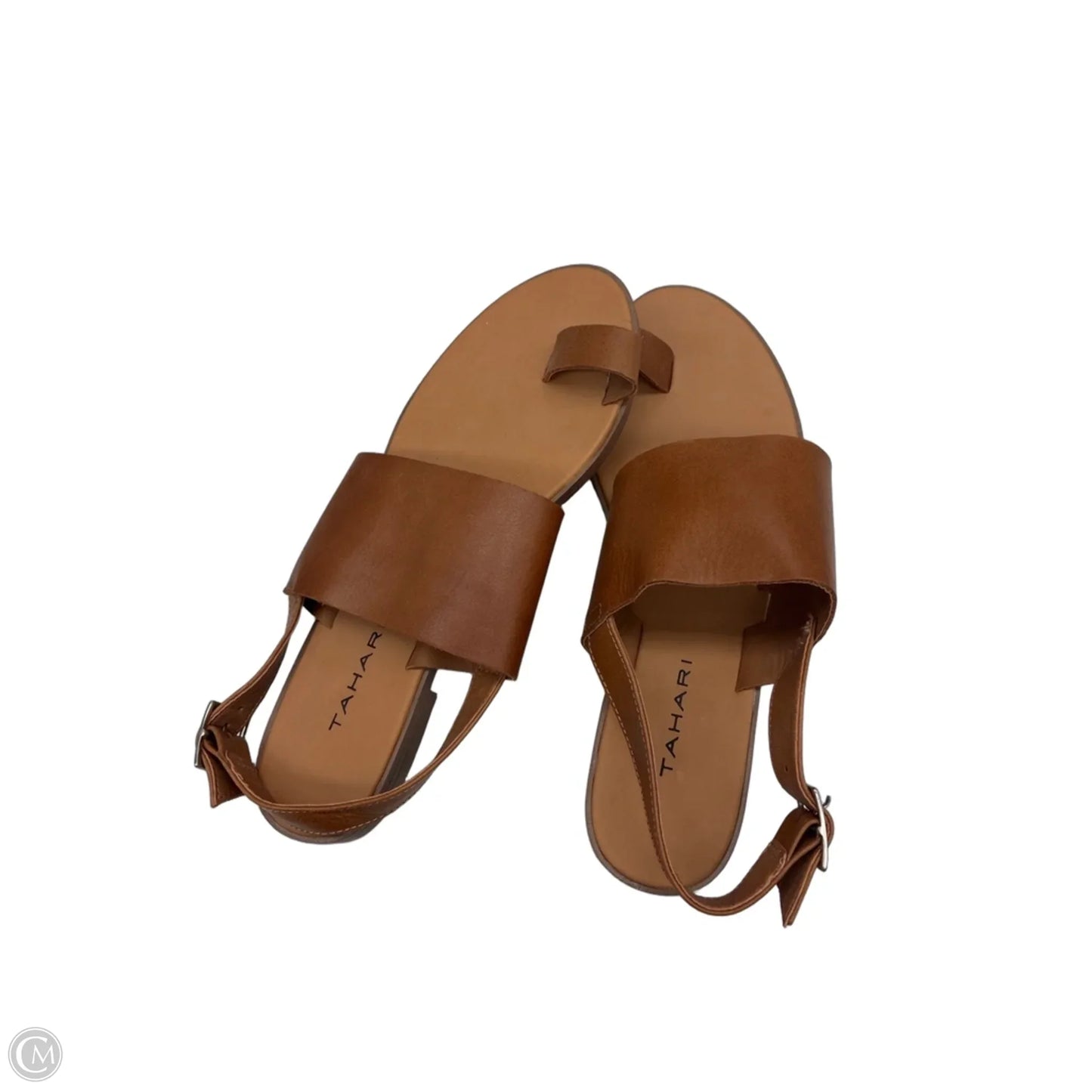 Sandals Flats By Tahari In Brown, Size: 8