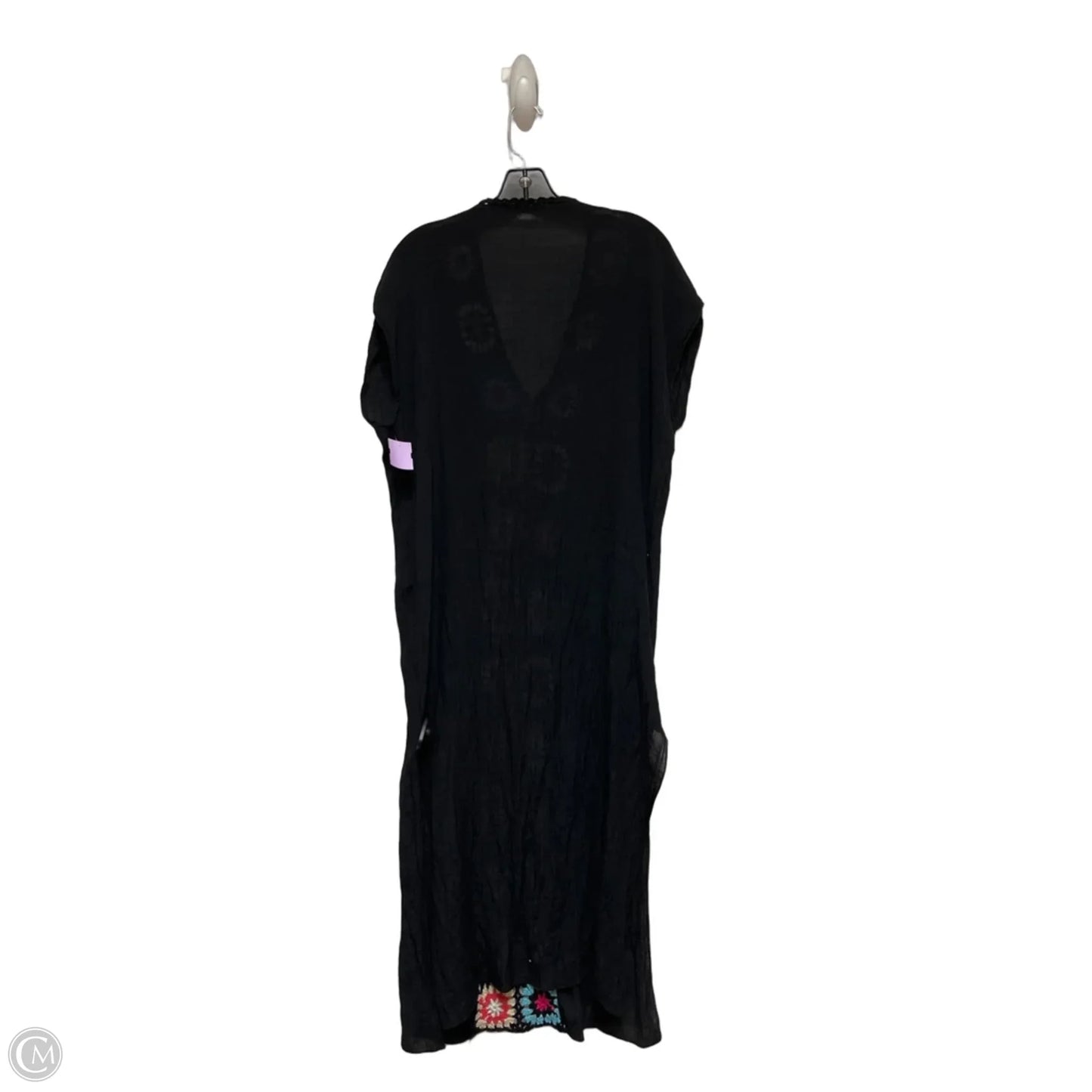 Swimwear Cover-up By Clothes Mentor In Black, Size: Osfm