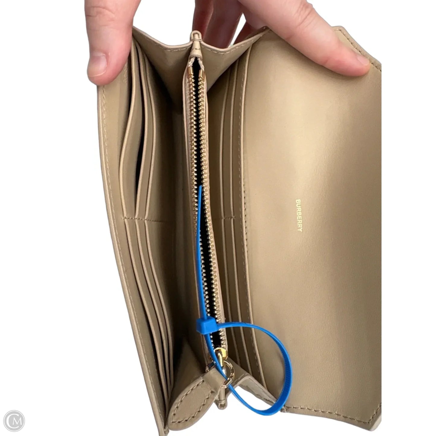 Wallet Luxury Designer By Burberry, Size: Large