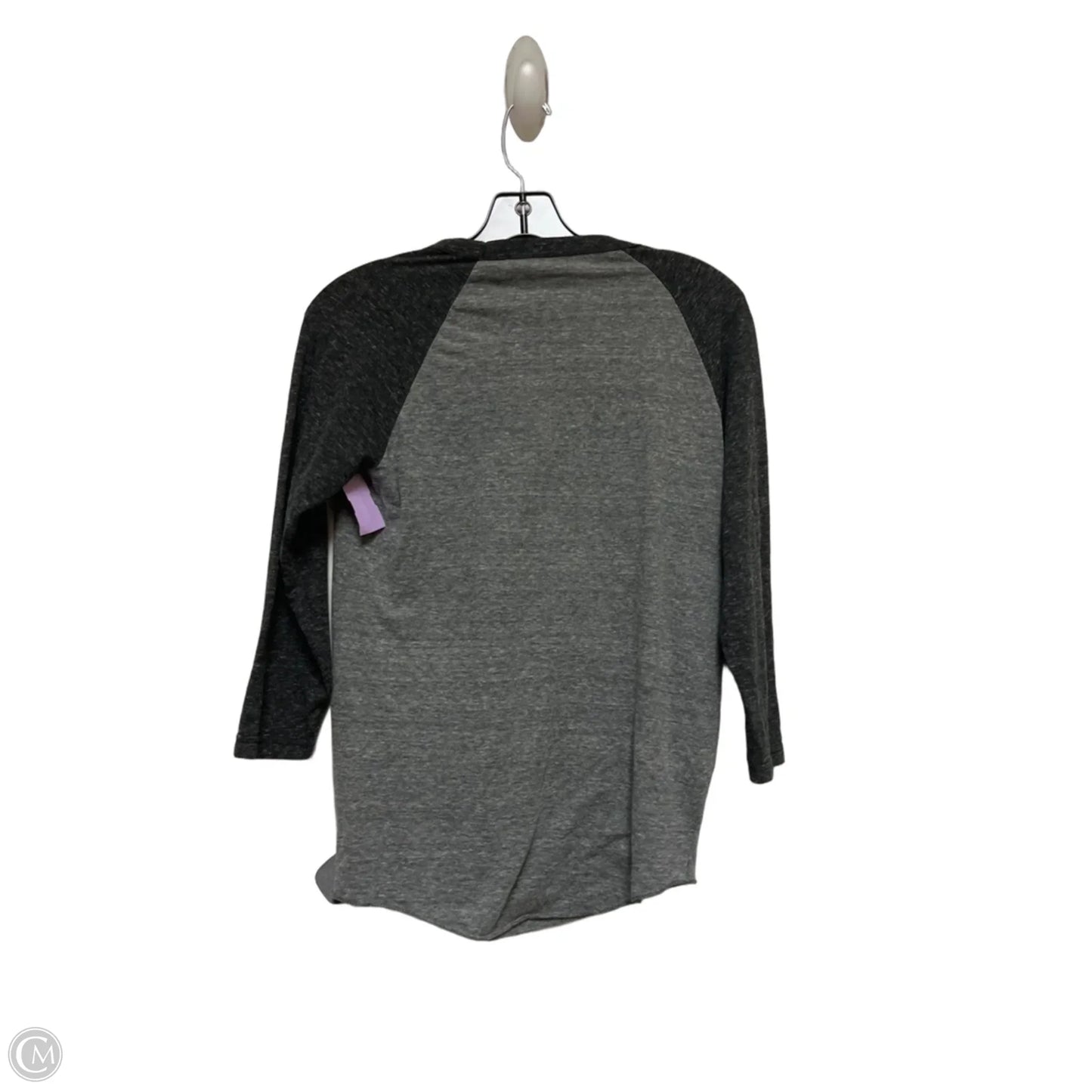 Top Short Sleeve Basic By Disney Store In Grey, Size: S