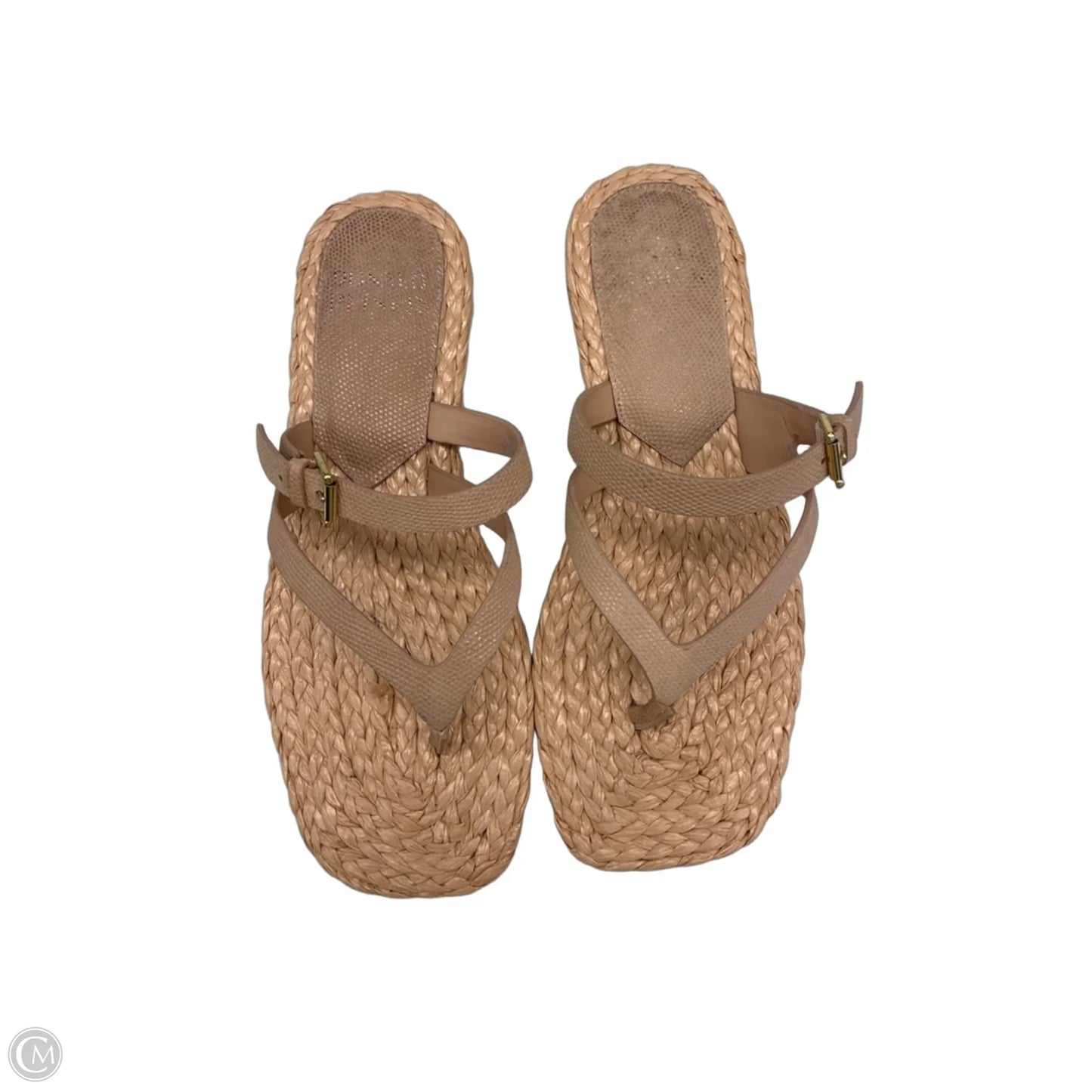 Sandals Flats By Donald Pliner In Tan, Size: 8