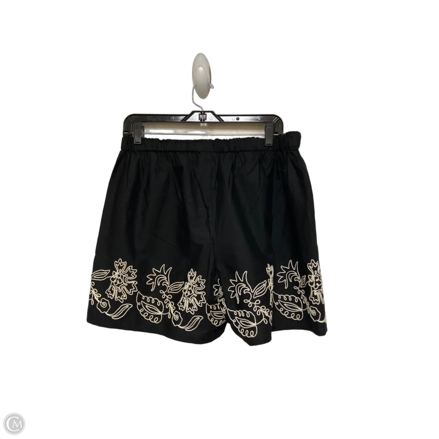 Shorts By Clothes Mentor In Black & Tan, Size: 12