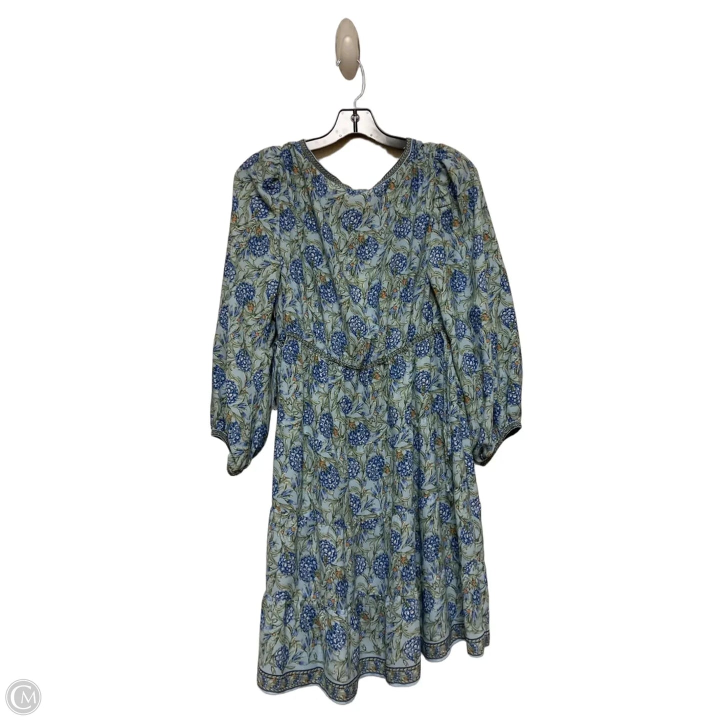 Dress Casual Short By Max Studio In Blue & Green, Size: S