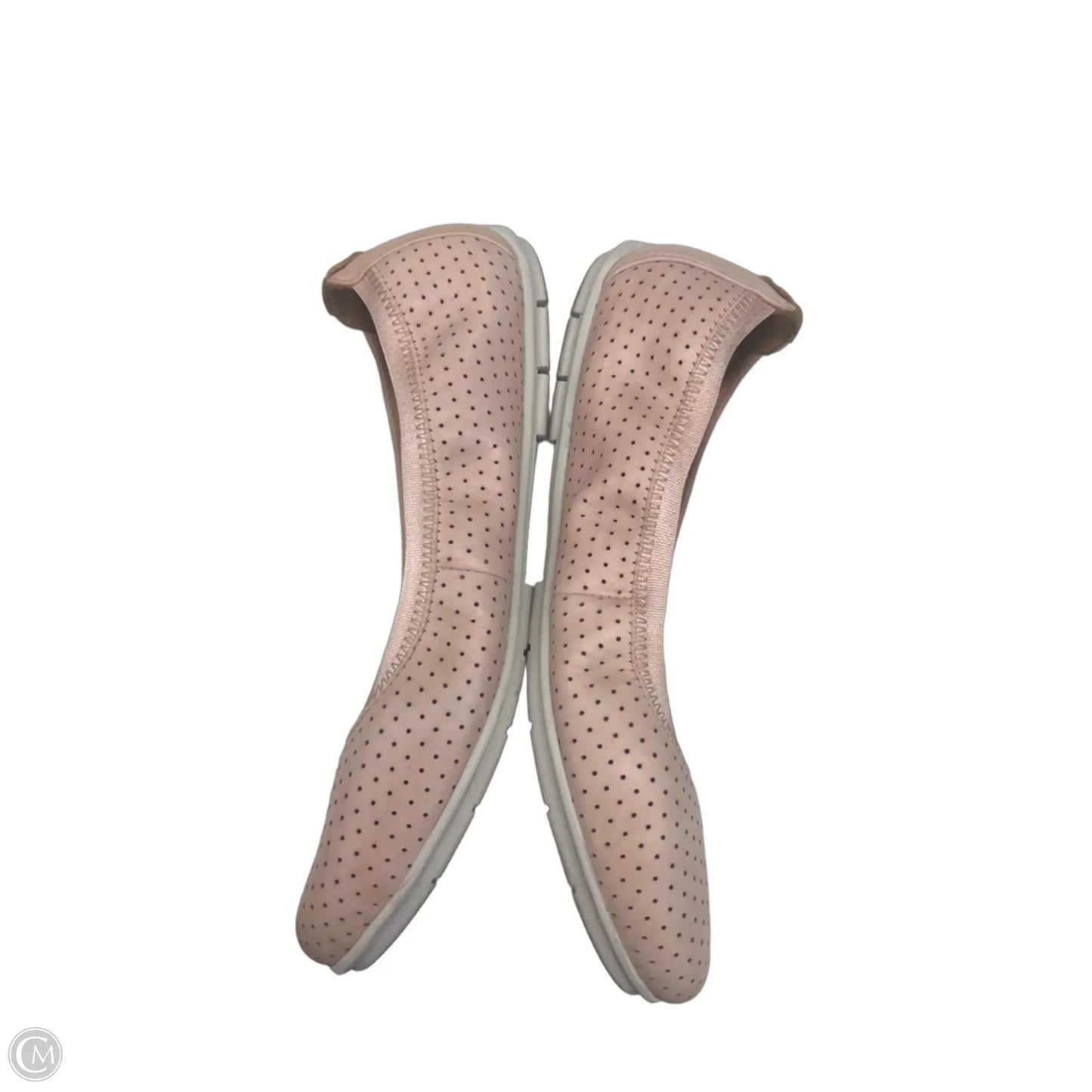 Shoes Flats By Clarks In Tan, Size: 6.5