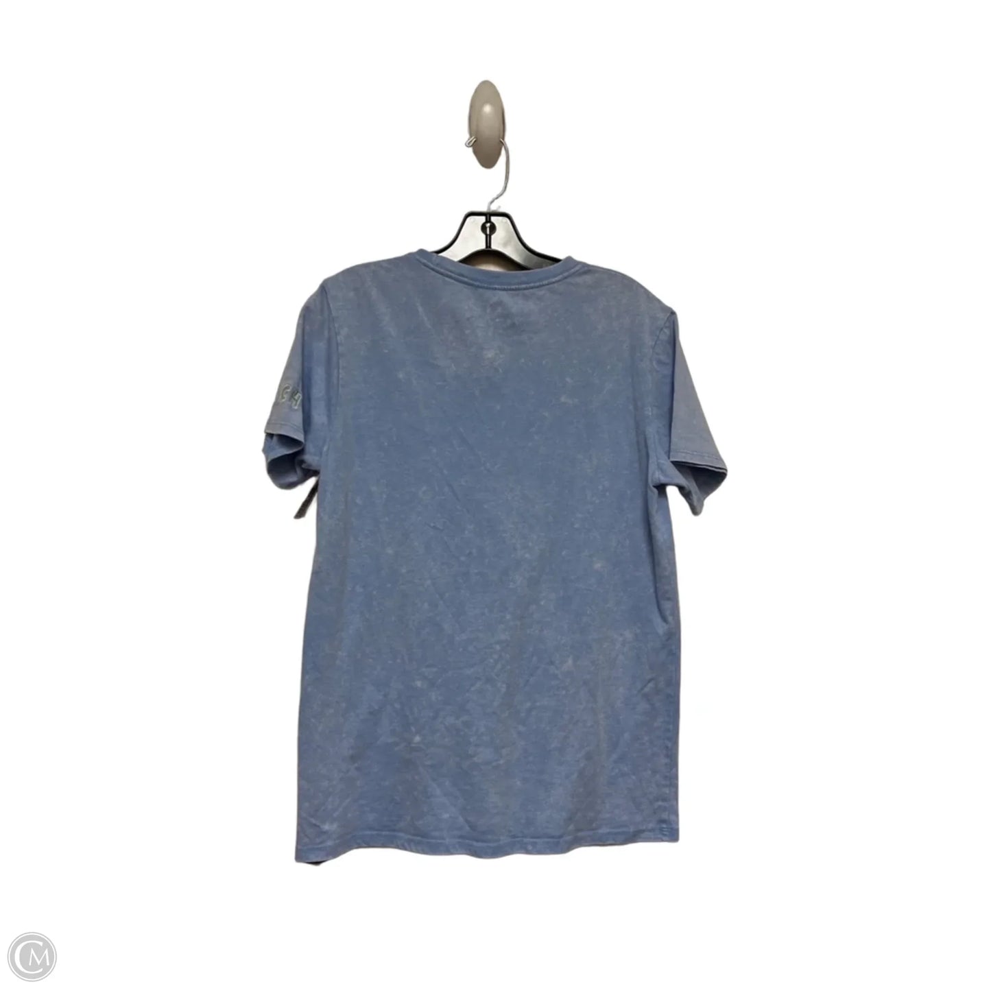 Top Short Sleeve Basic By Disney In Blue, Size: S