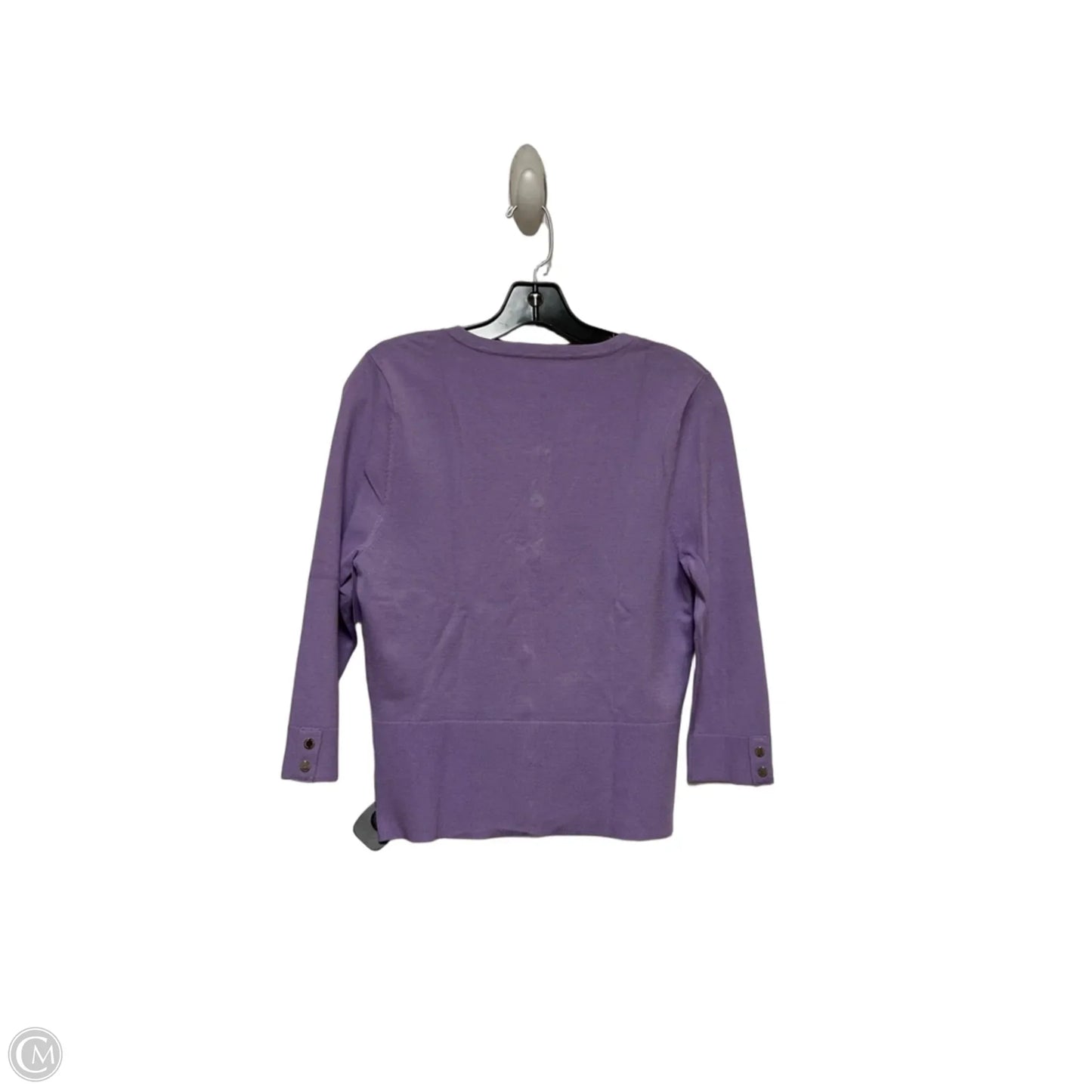 Cardigan By White House Black Market In Purple, Size: S