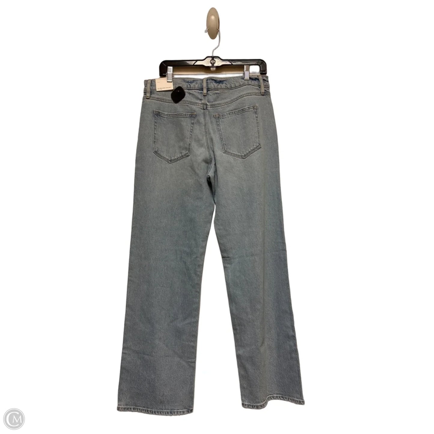 Jeans Straight By Loft In Blue Denim, Size: 8