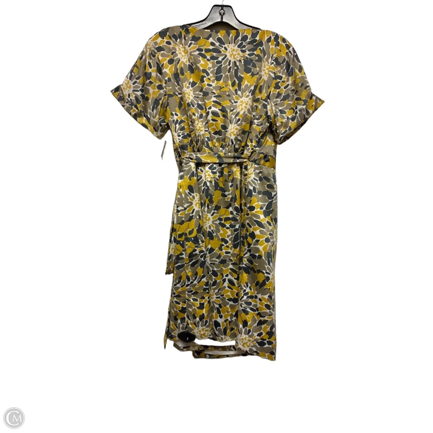 Dress Casual Short By Banana Republic In Brown & Yellow, Size: M