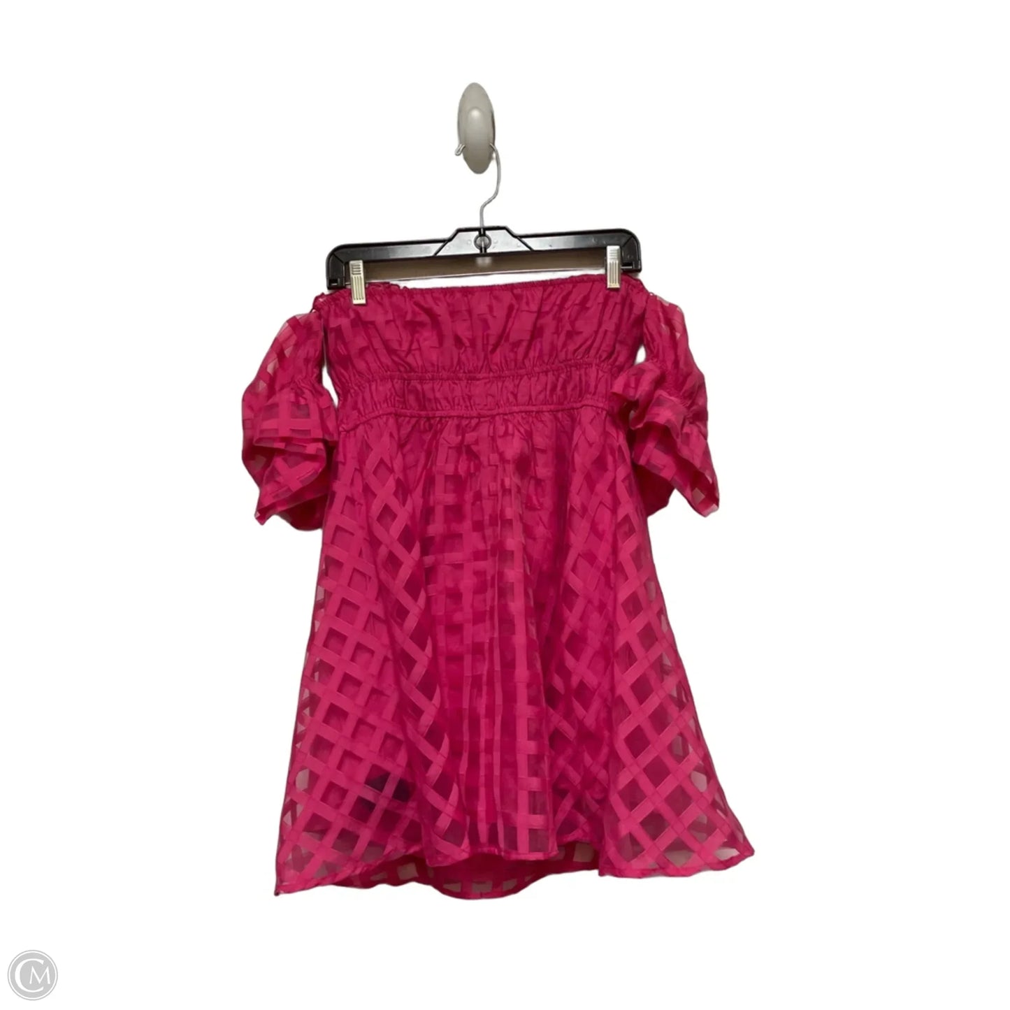 Dress Casual Short By Clothes Mentor In Pink, Size: M