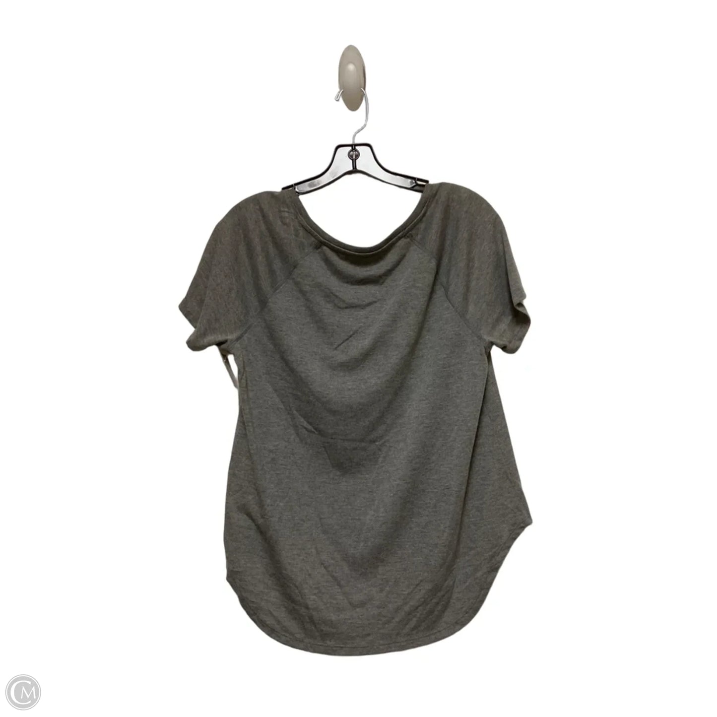 Top Short Sleeve Basic By Disney Store In Blue & Grey, Size: L