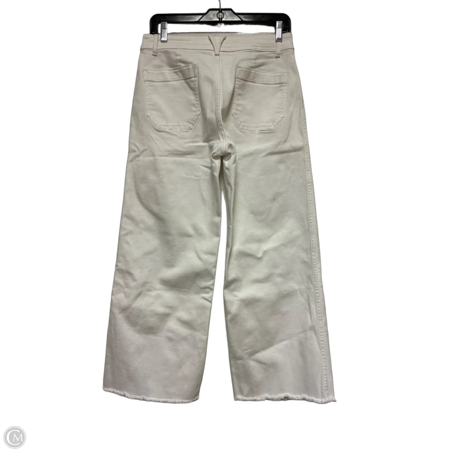 Jeans Wide Leg By Vineyard Vines In White, Size: 4