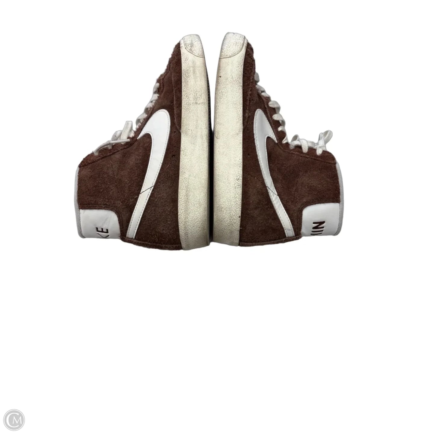Shoes Sneakers By Nike In Brown, Size: 9