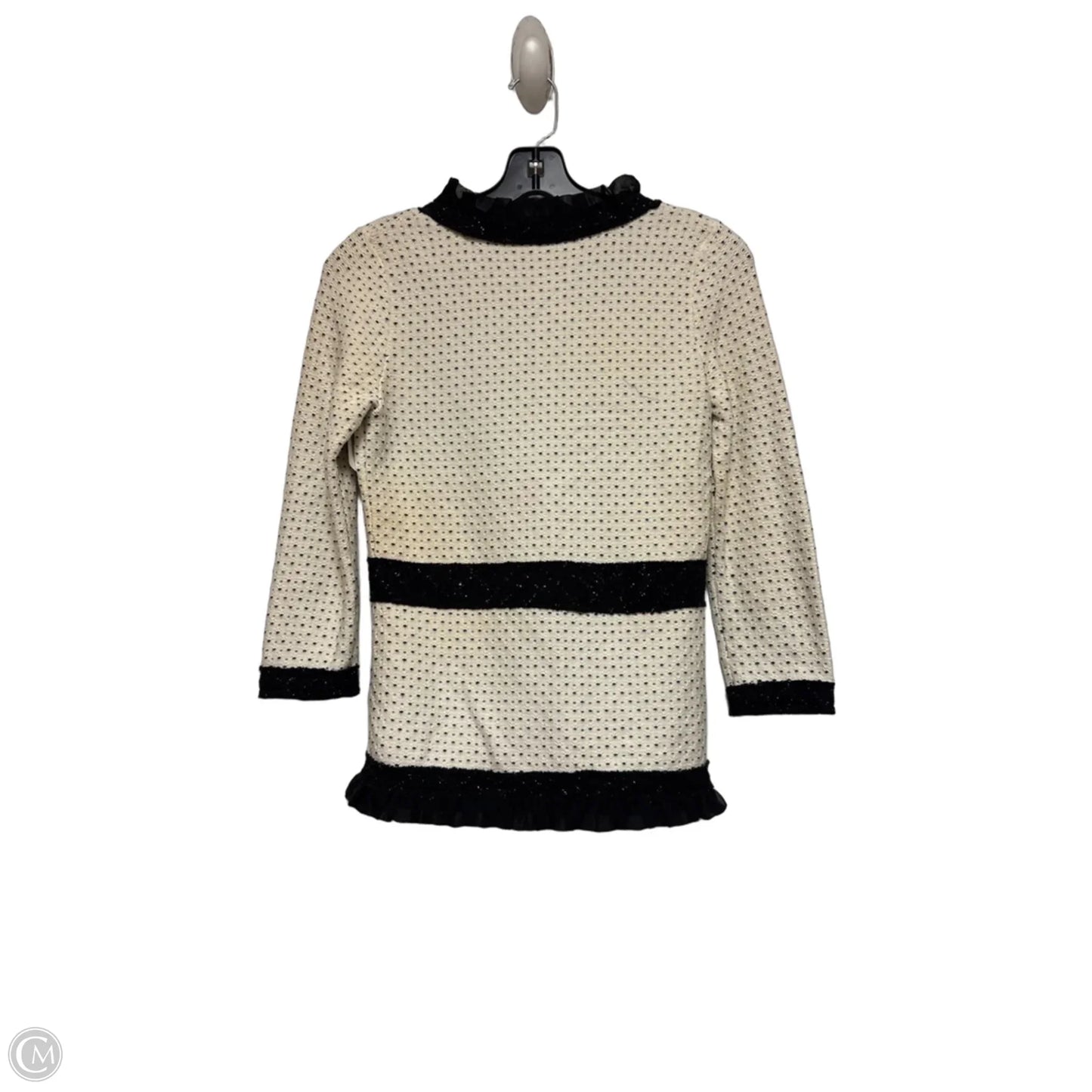 Jacket Other By White House Black Market In Black & Cream, Size: Xs