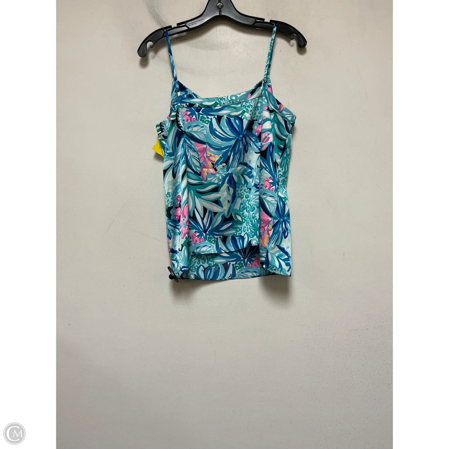 Top Sleeveless Designer By Lilly Pulitzer In Floral Print, Size: M
