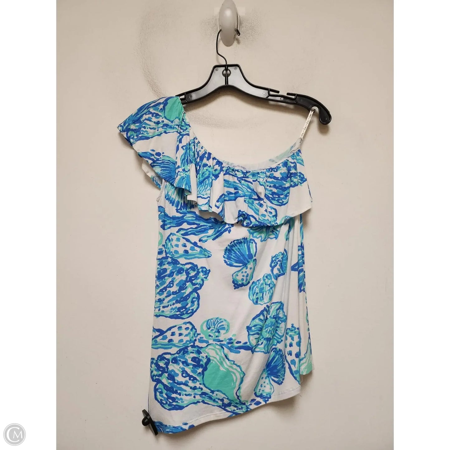 Top Sleeveless Designer By Lilly Pulitzer In Nautical Print, Size: Xs