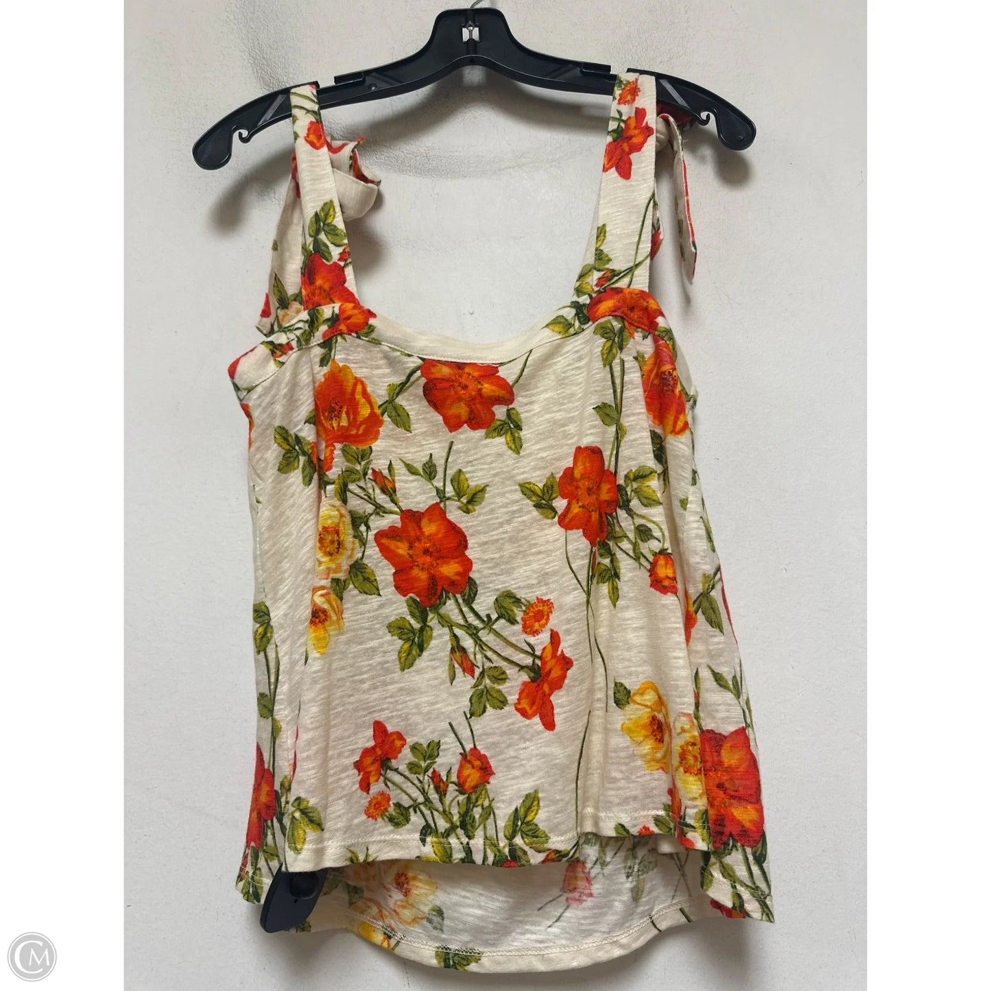 Top Sleeveless By Joie In Floral Print, Size: S