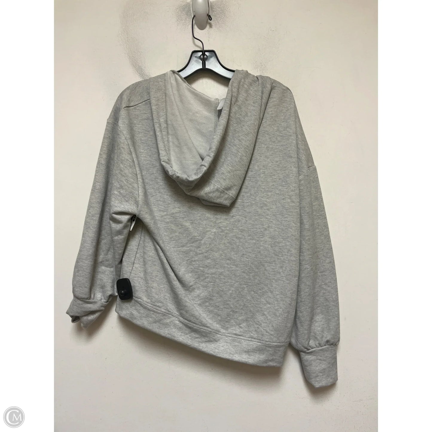 Sweatshirt Hoodie By Fabletics In Grey, Size: Xs