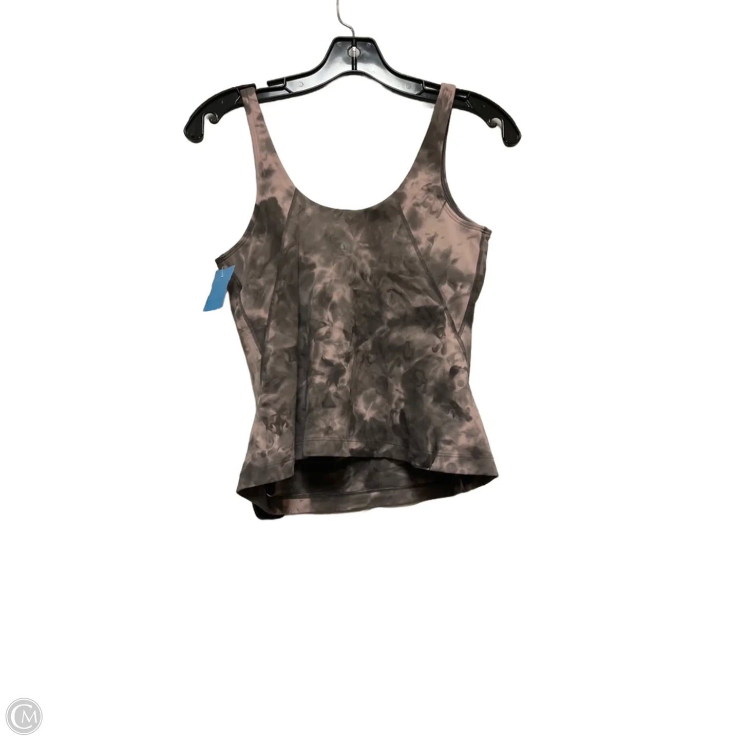 Athletic Tank Top By Lululemon In Tie Dye Print, Size: 8