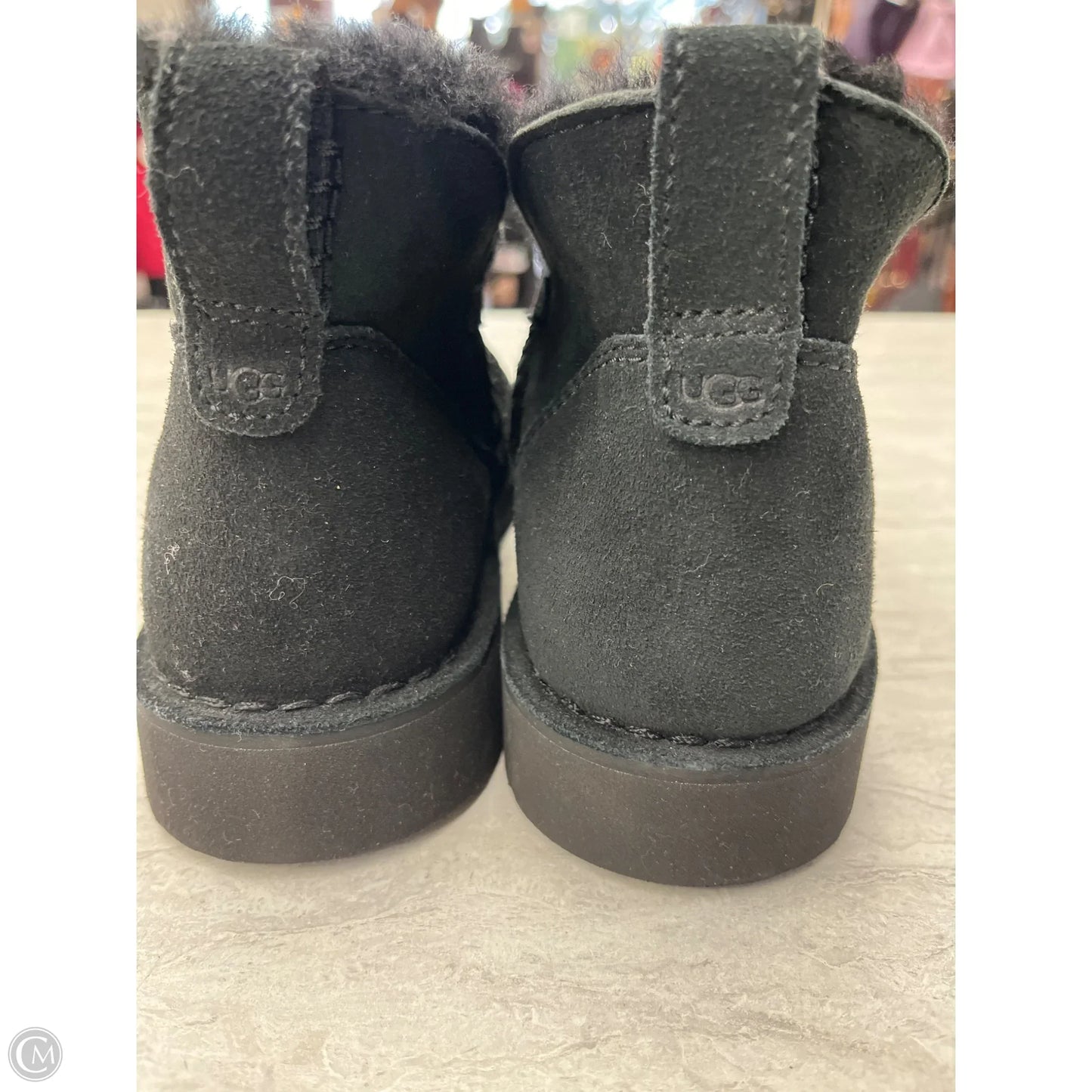 Boots Designer By Ugg In Black, Size: 7