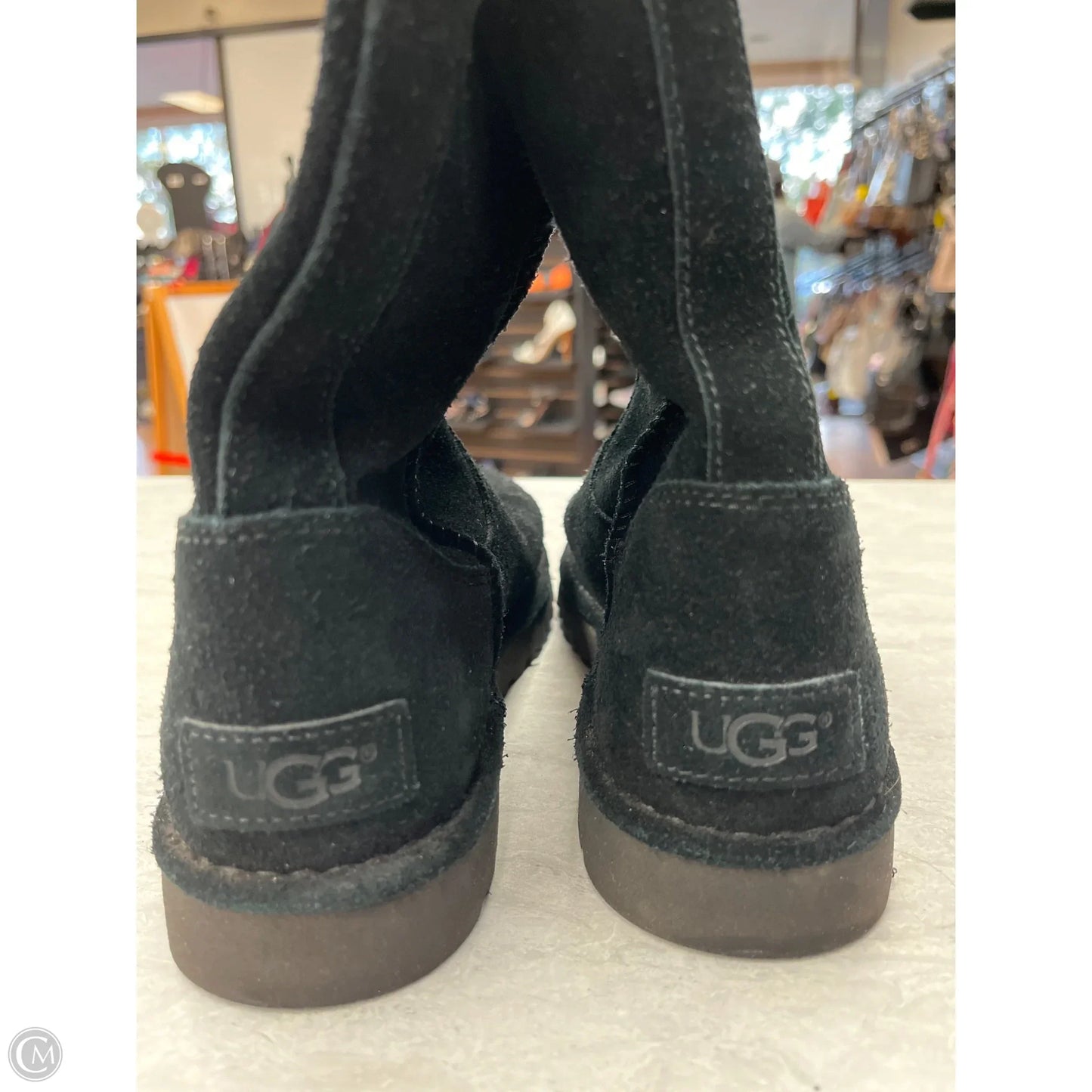 Boots Designer By Ugg In Black, Size: 8