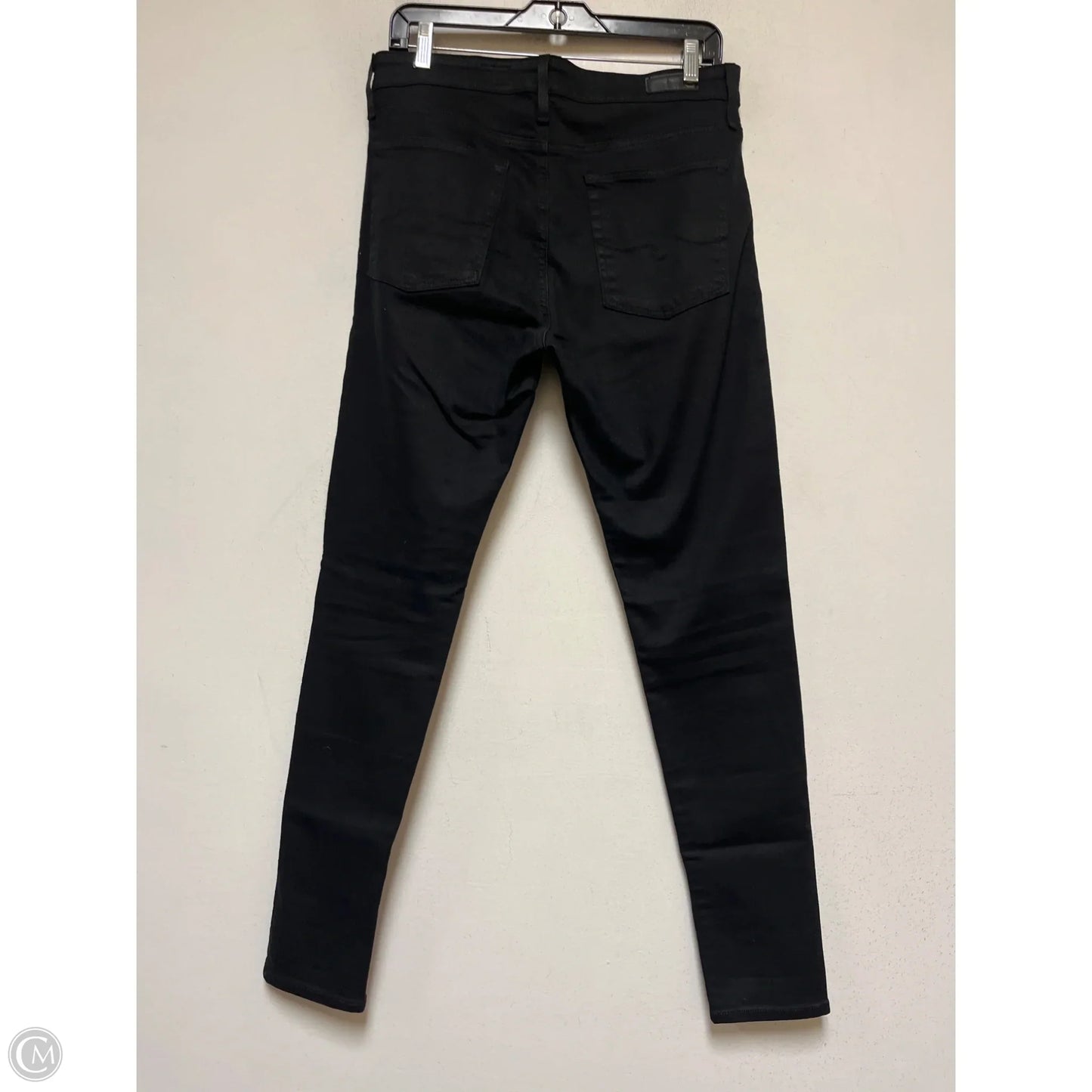 Jeans Skinny By Adriano Goldschmied In Black Denim, Size: 8