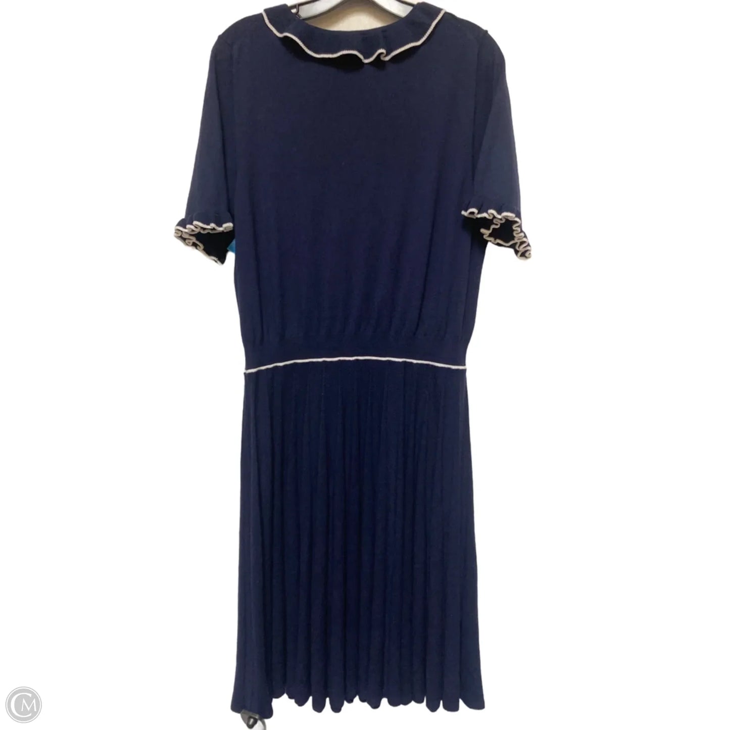 Dress Casual Midi By Draper James In Blue, Size: Xl