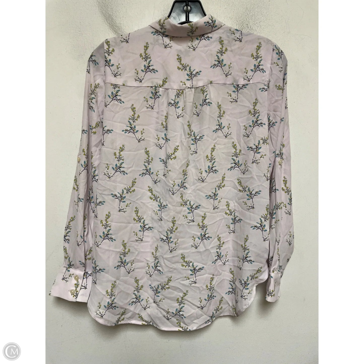 Top Long Sleeve By Loft In Floral Print, Size: Xs
