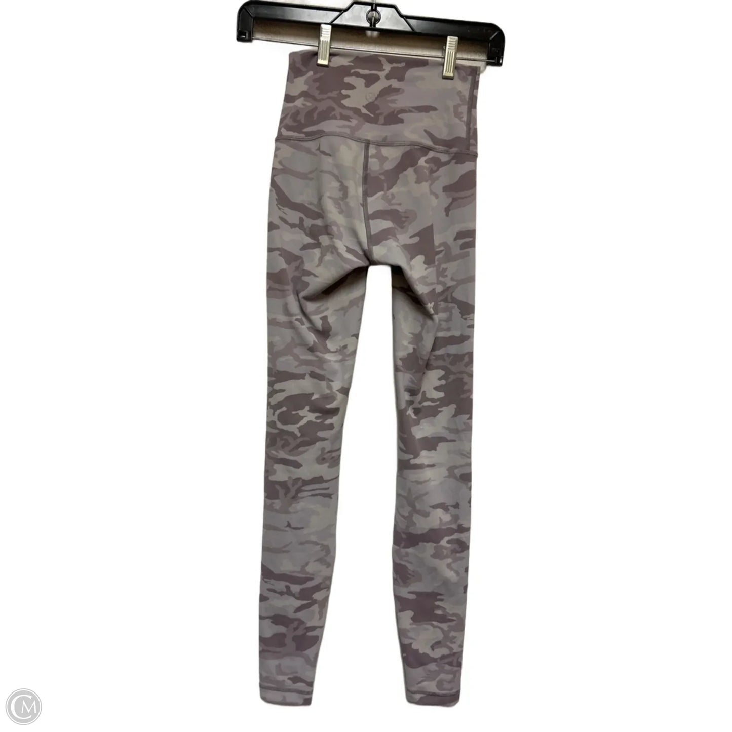 Athletic Leggings By Lululemon In Camouflage Print, Size: 2