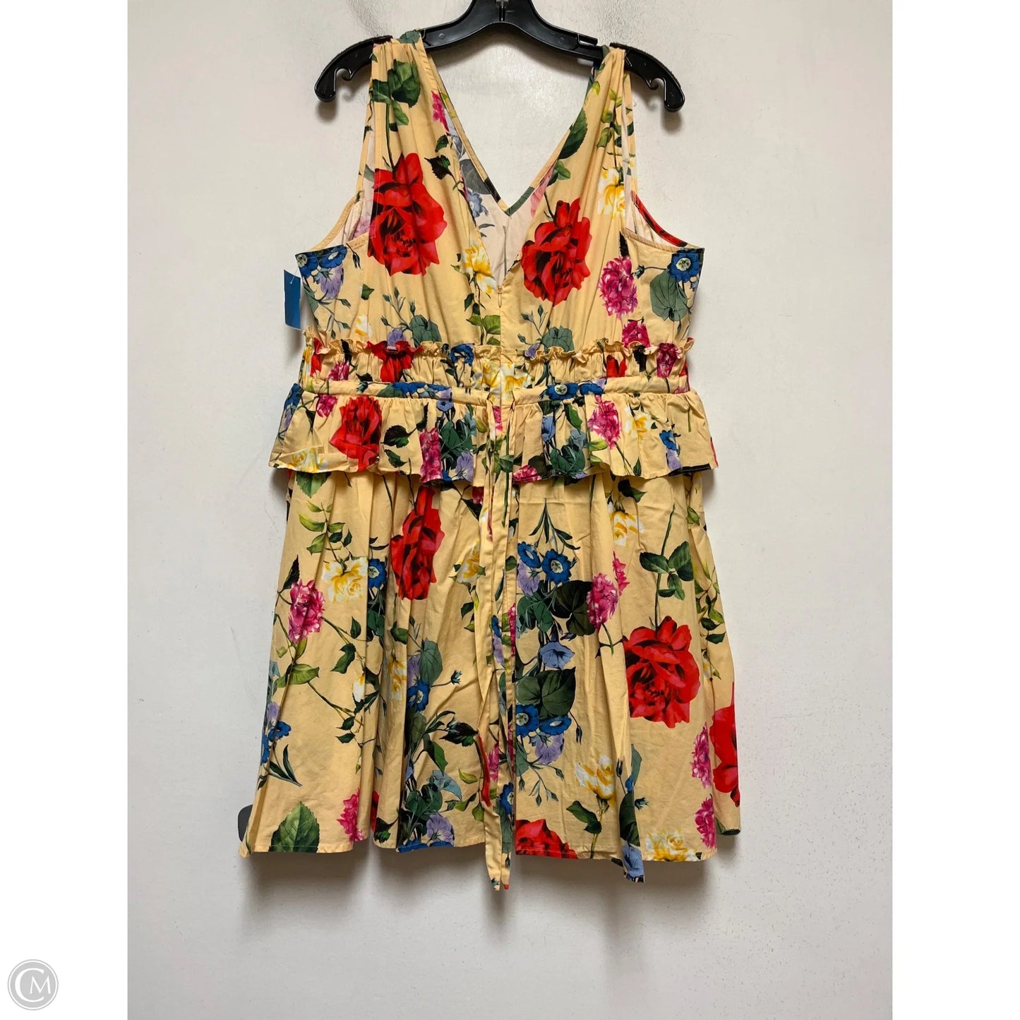 Dress Casual Short By Express In Floral Print, Size: Xl