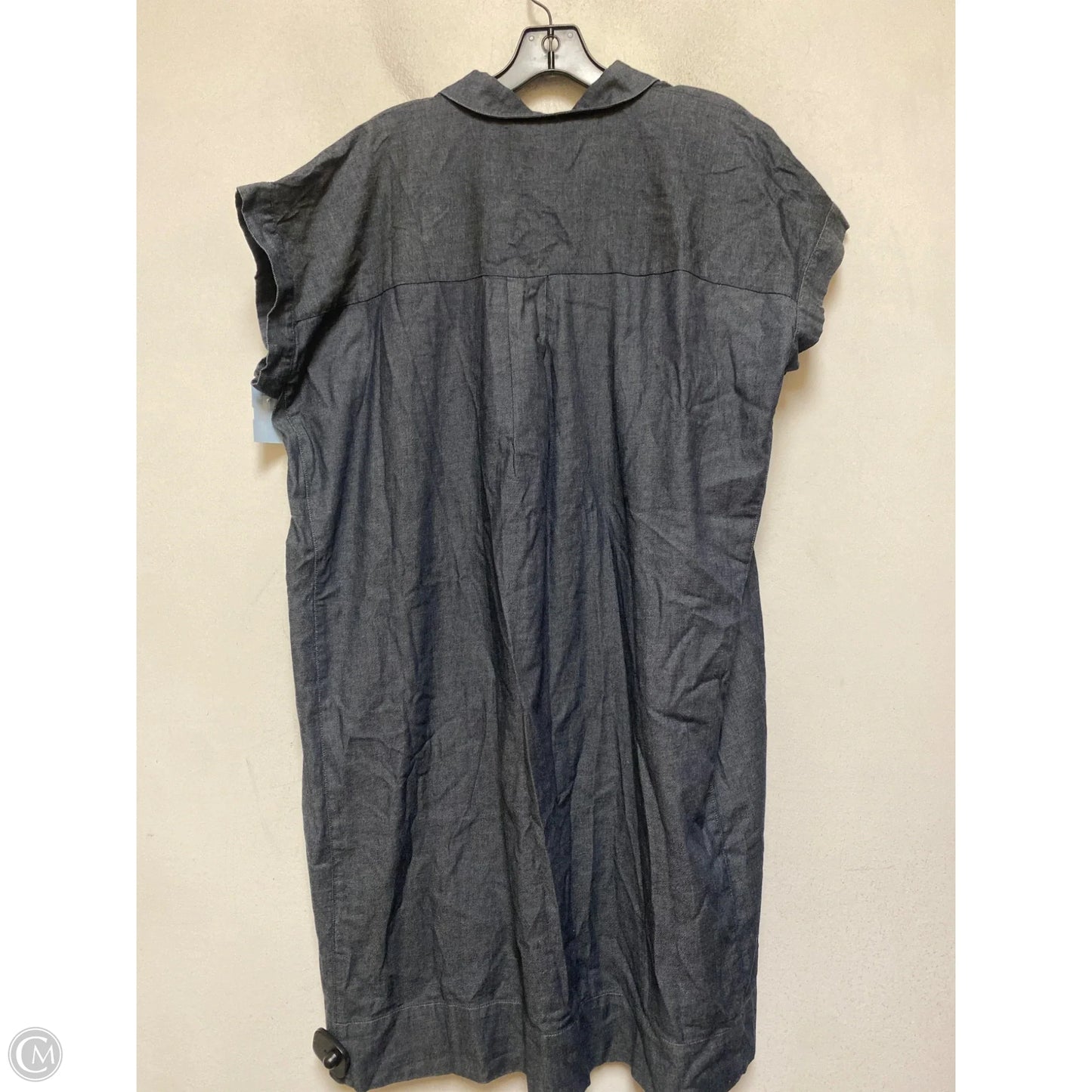 Dress Casual Short By Eileen Fisher In Grey, Size: L