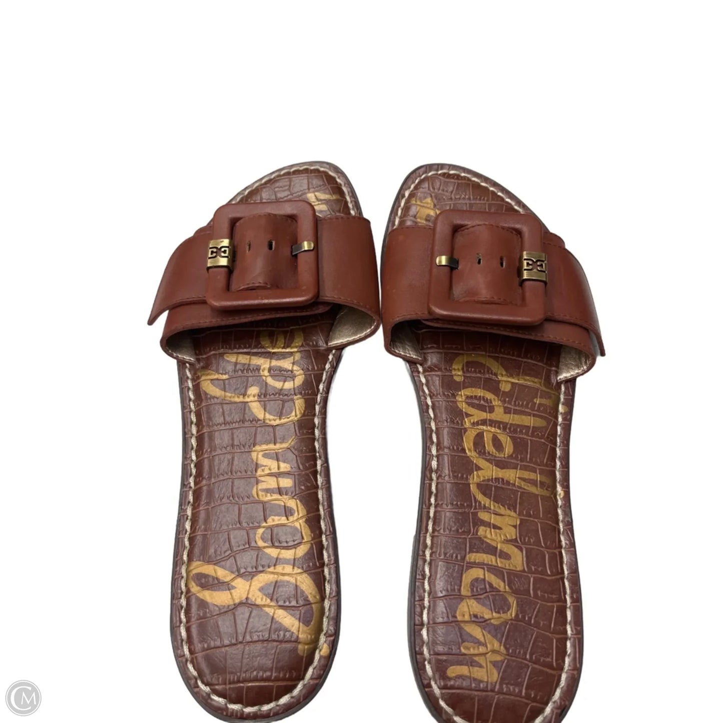 Sandals Flats By Sam Edelman In Brown, Size: 9