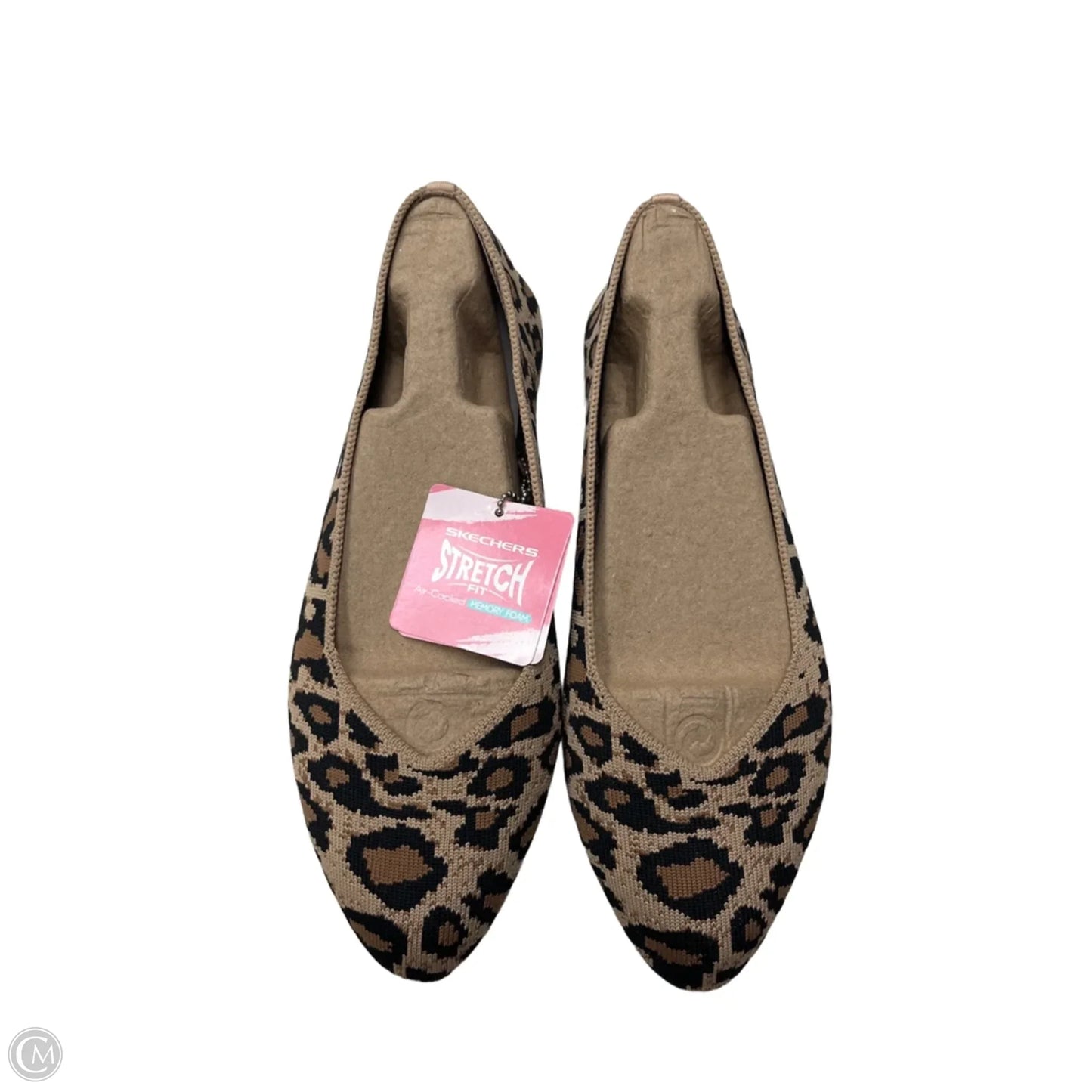 Shoes Flats By Skechers In Animal Print, Size: 9