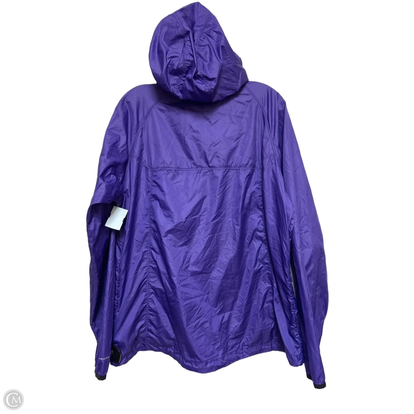 Jacket Windbreaker By Columbia In Purple, Size: Xl
