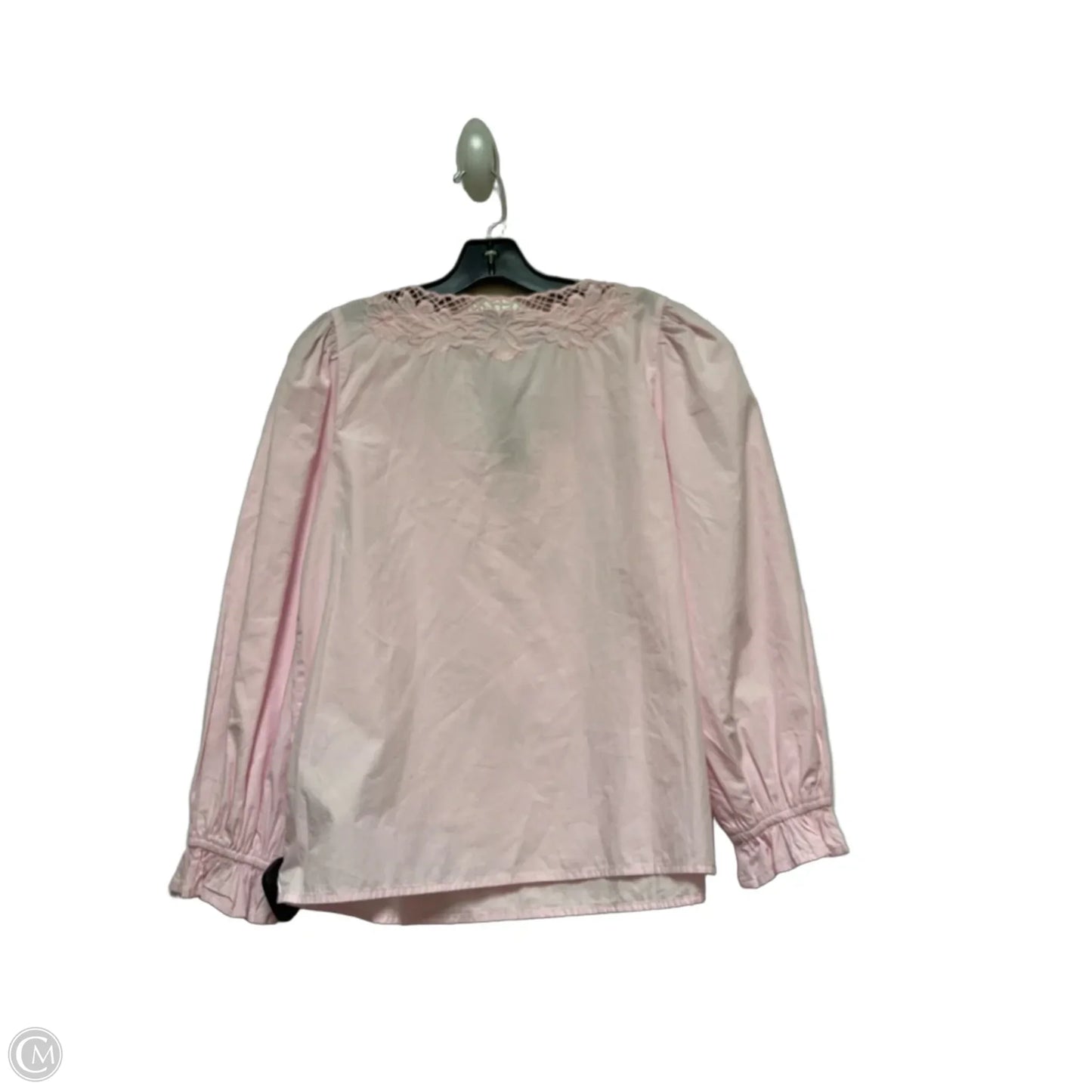 Top Long Sleeve By J. Crew In Pink, Size: Xs