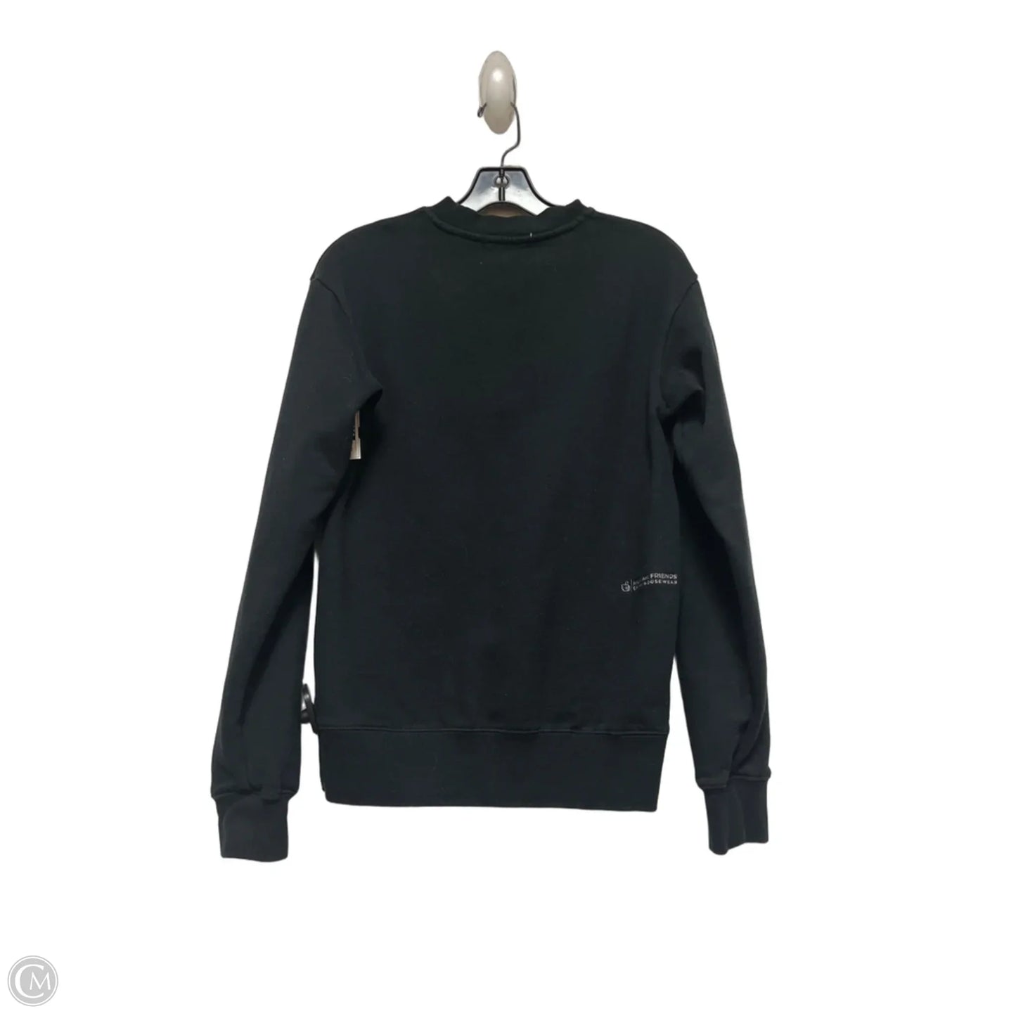 Sweatshirt Crewneck By Disney In Black, Size: Xs
