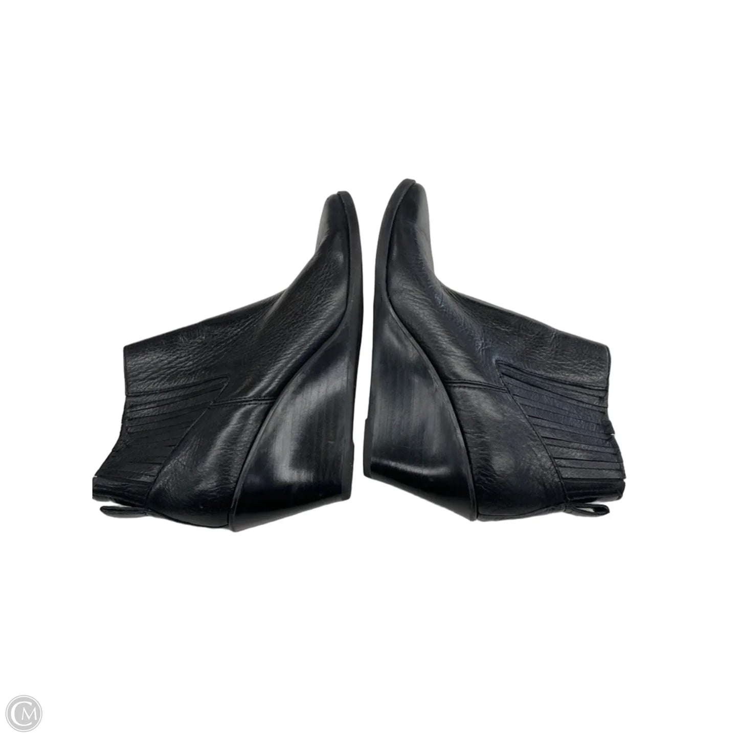Boots Ankle Heels By Calvin Klein In Black, Size: 7.5