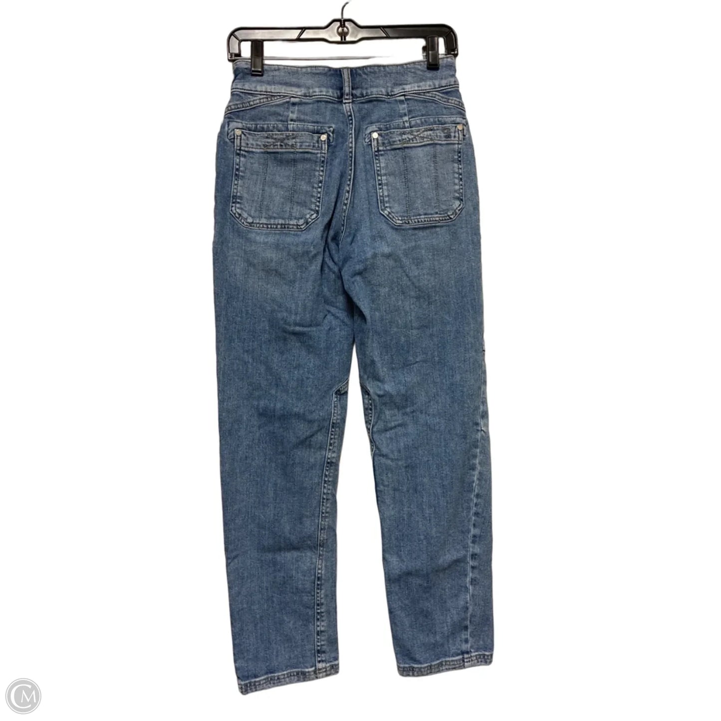 Jeans Straight By Pilcro In Blue Denim, Size: 4