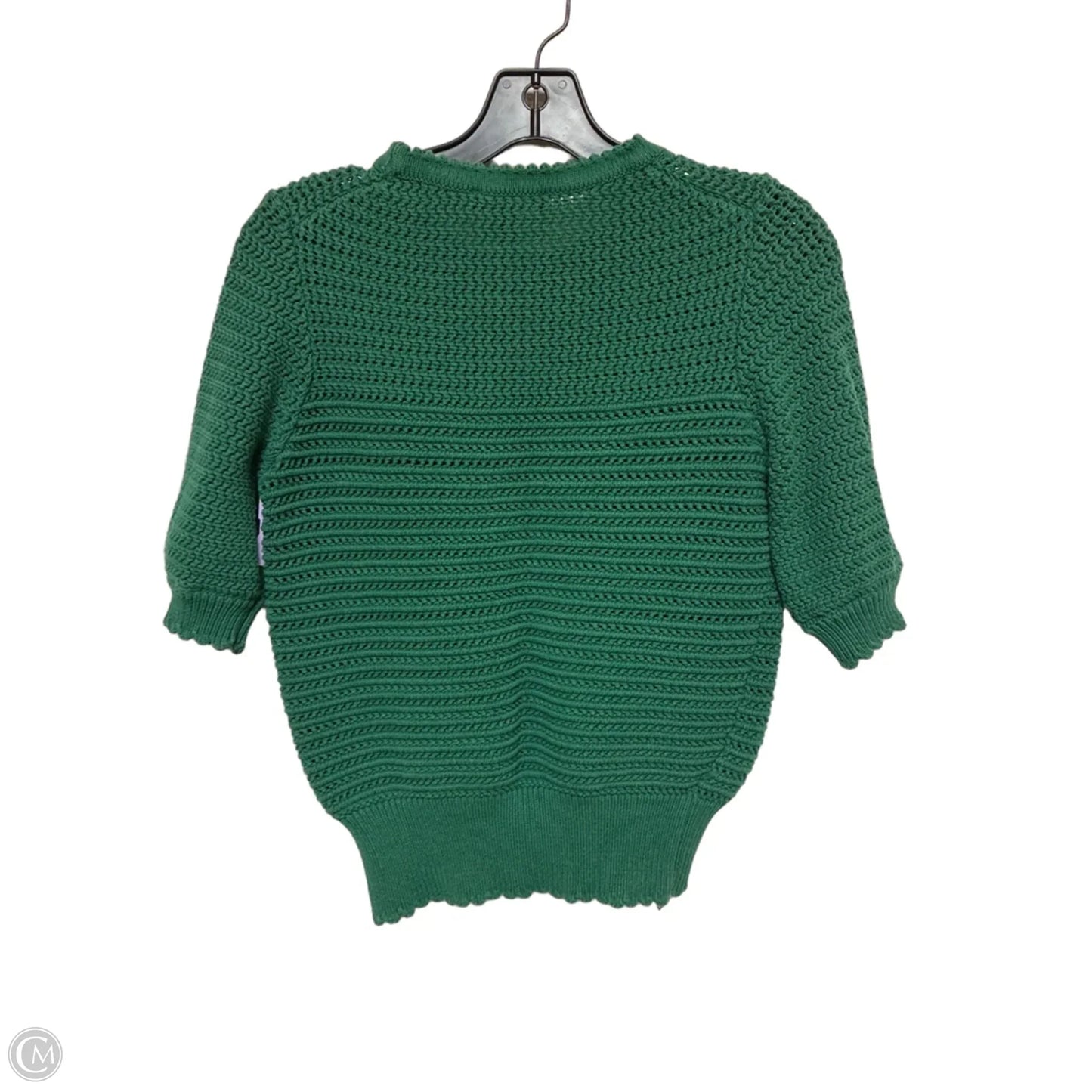 Sweater Short Sleeve By Ann Taylor In Green, Size: S